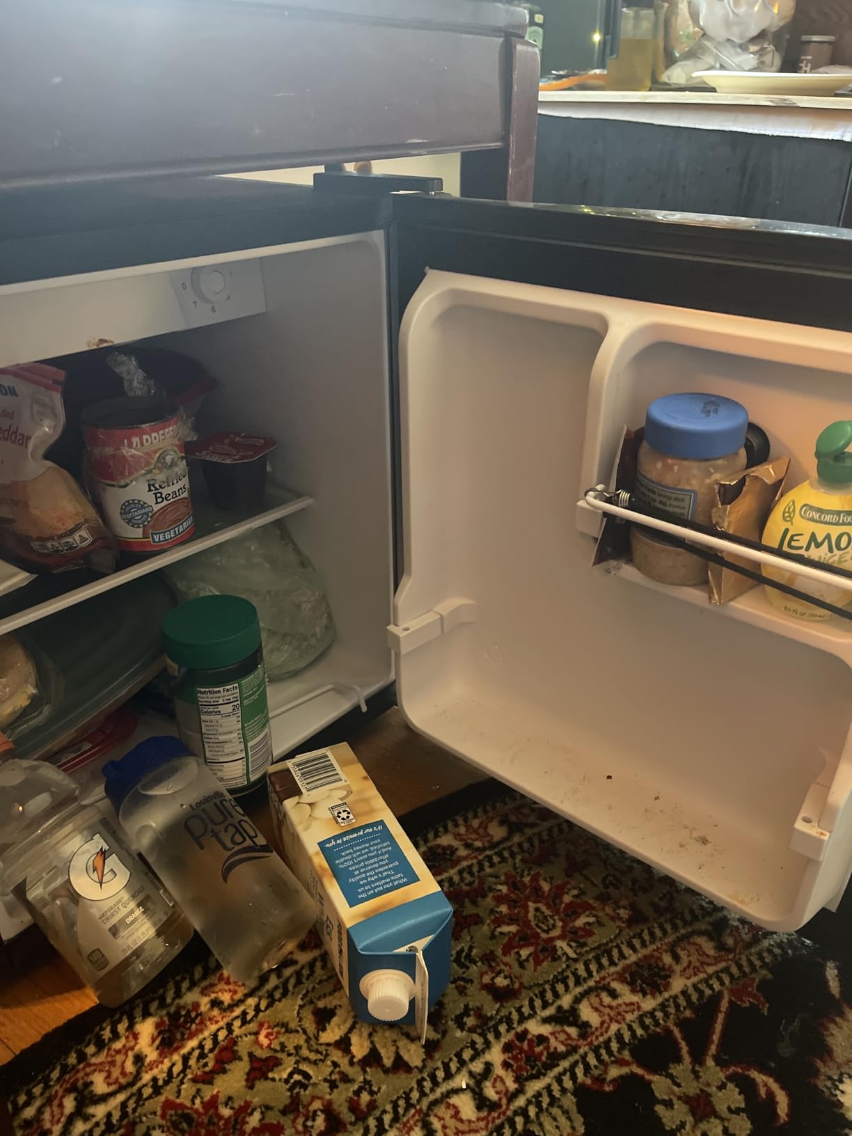 BLACK+DECKER 1.7 Cu. Ft. Compact Refrigerator, Energy Star, BCRK17B, Black | Energy Star Certified, Single Door Mini Fridge with Chiller Compartment, Personal Fridge for Home or Dorm, R600a Refrigerant customer photo 2