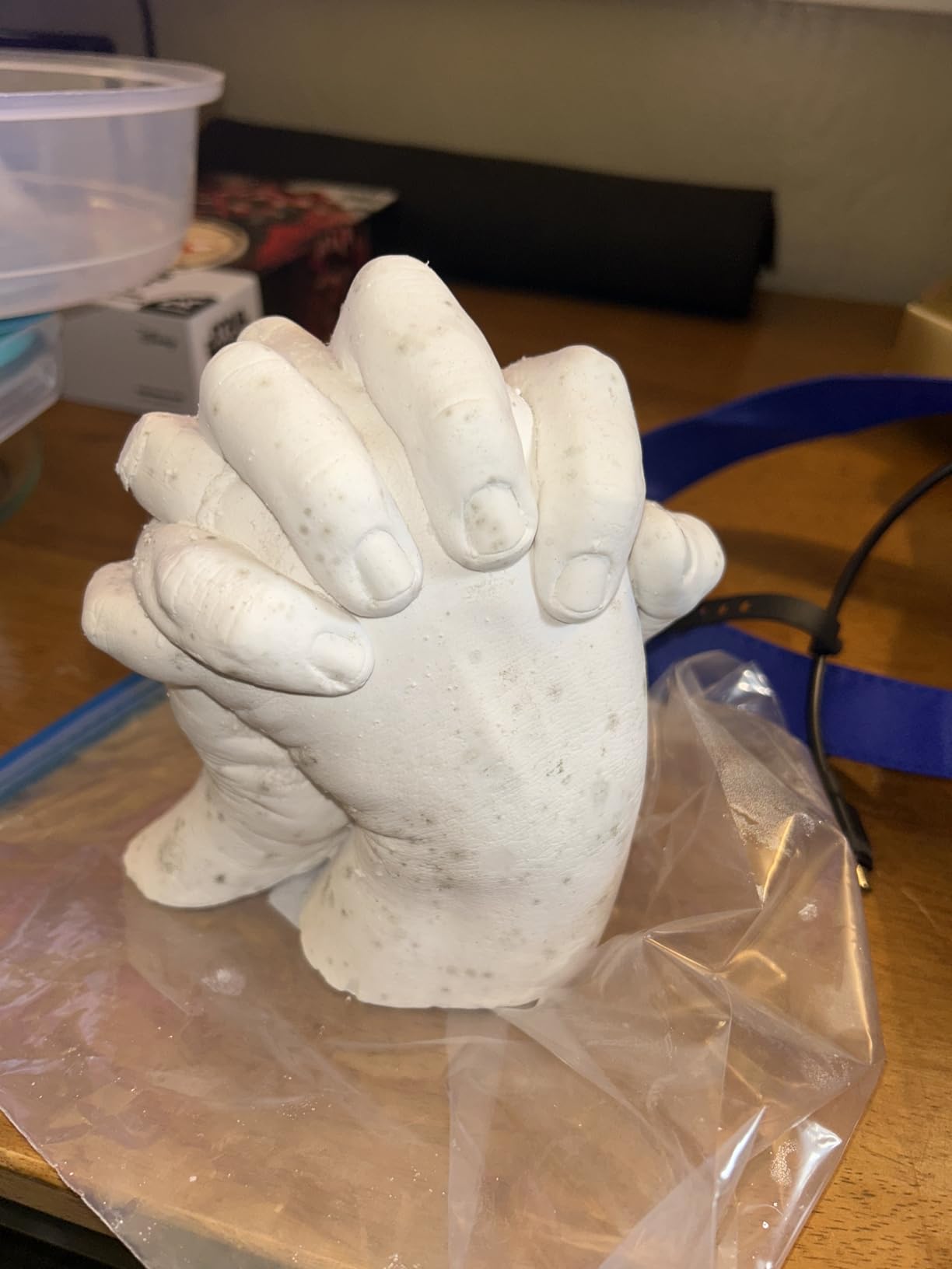 Luna Bean Hand Casting Kit - Couples, Wedding, Hand Mold | Highly detailed, easy to use, fun activity for making memories customer photo 1