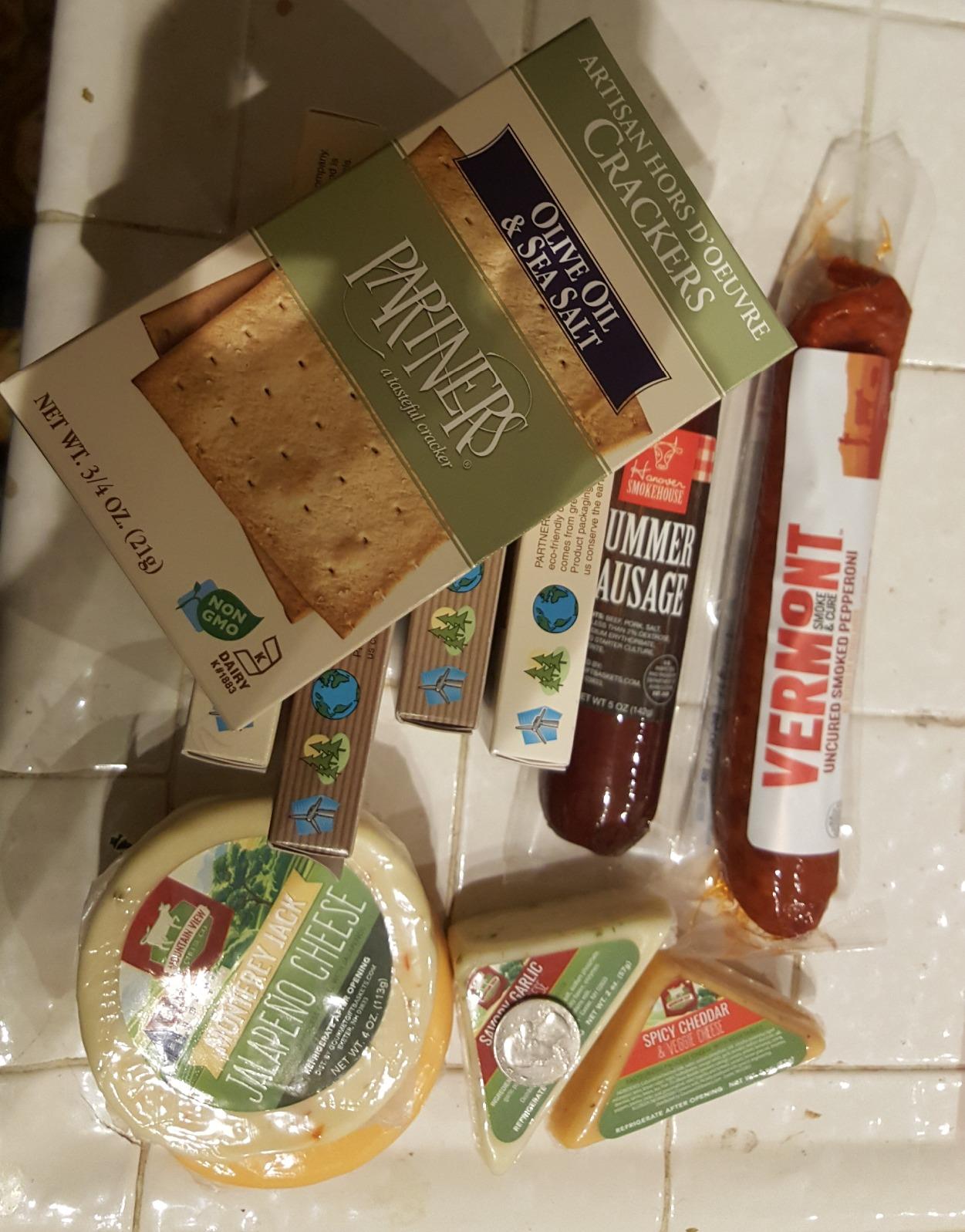 Gourmet Meat & Cheese Sampler Gift Basket - Deluxe Charcuterie Cheese Platter - GourmetGiftBaskets.com Food Gifts customer photo 2