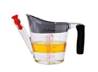 Bellemain 4-Cup Fat Separator/Measuring Cup with Strainer & Fat Stopper / 1 Liter Capacity customer photo 1