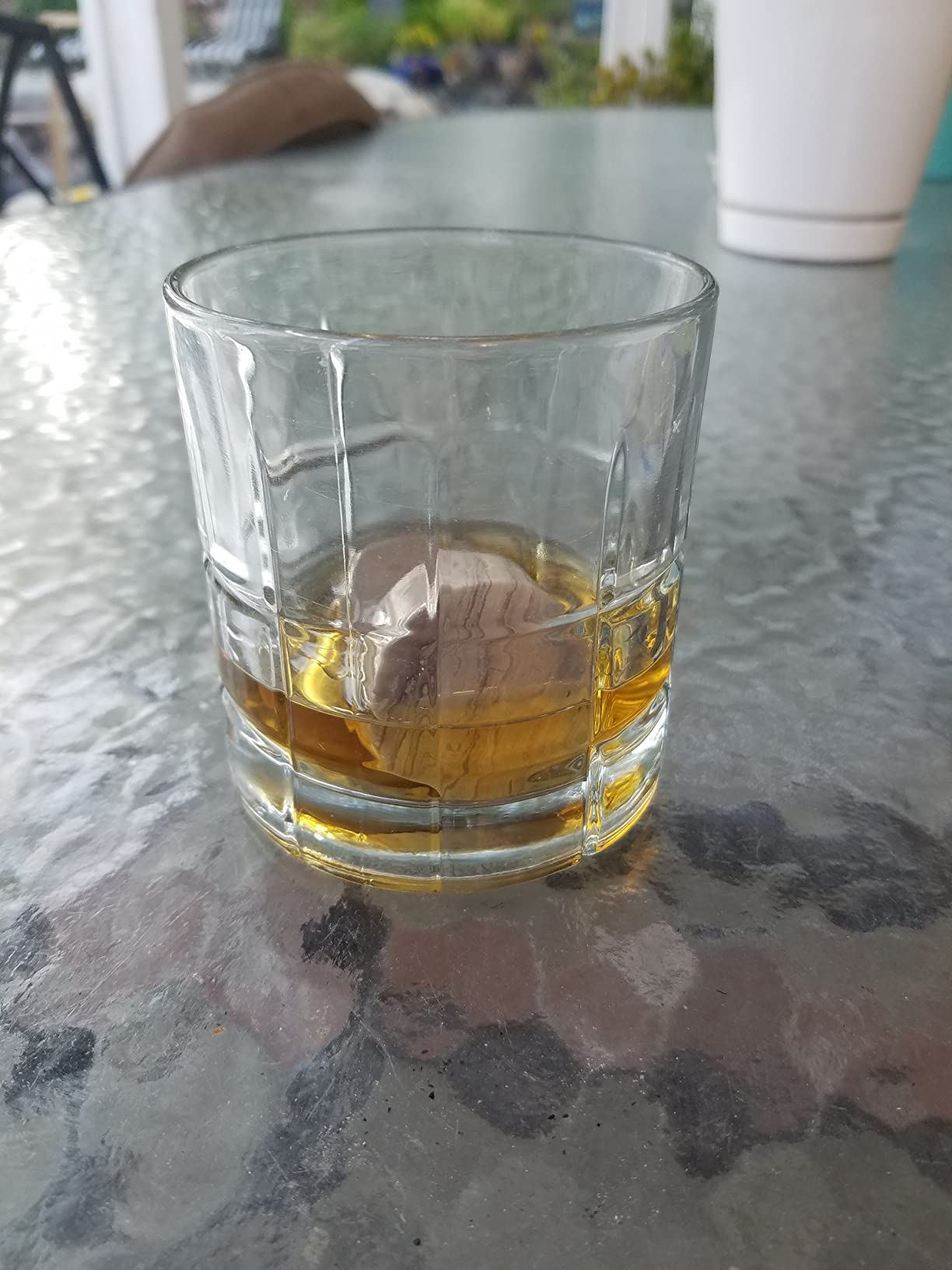 Whiskey Chilling Stones - Set of 6 Handcrafted Premium Granite Round Sipping Rocks - Hardwood Presentation & Storage Tray by R.O.C.K.S. customer photo 2