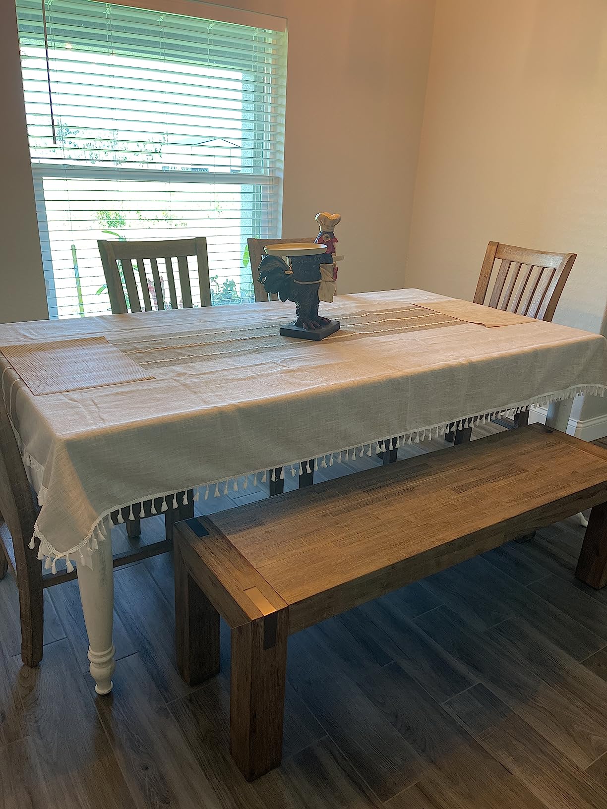 Yourtablecloth Deluxe Cushioned Heavy Duty Table Pad with Flannel Backing 52