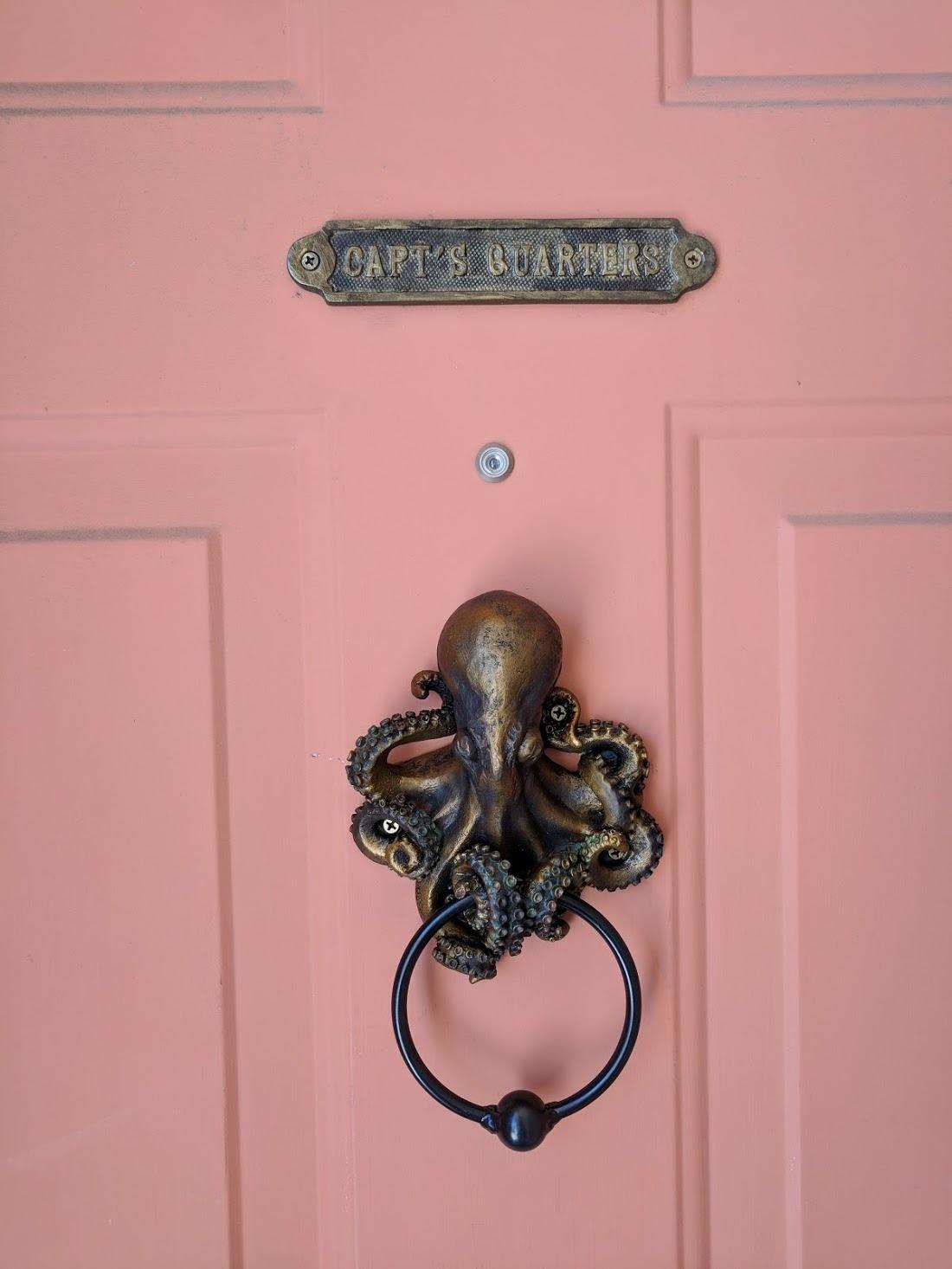 Pacific Giftware Nautical Gothic Mythical Sea Monster Octopus Kraken Decorative Door Knocker Polyresin Figurine 8.5