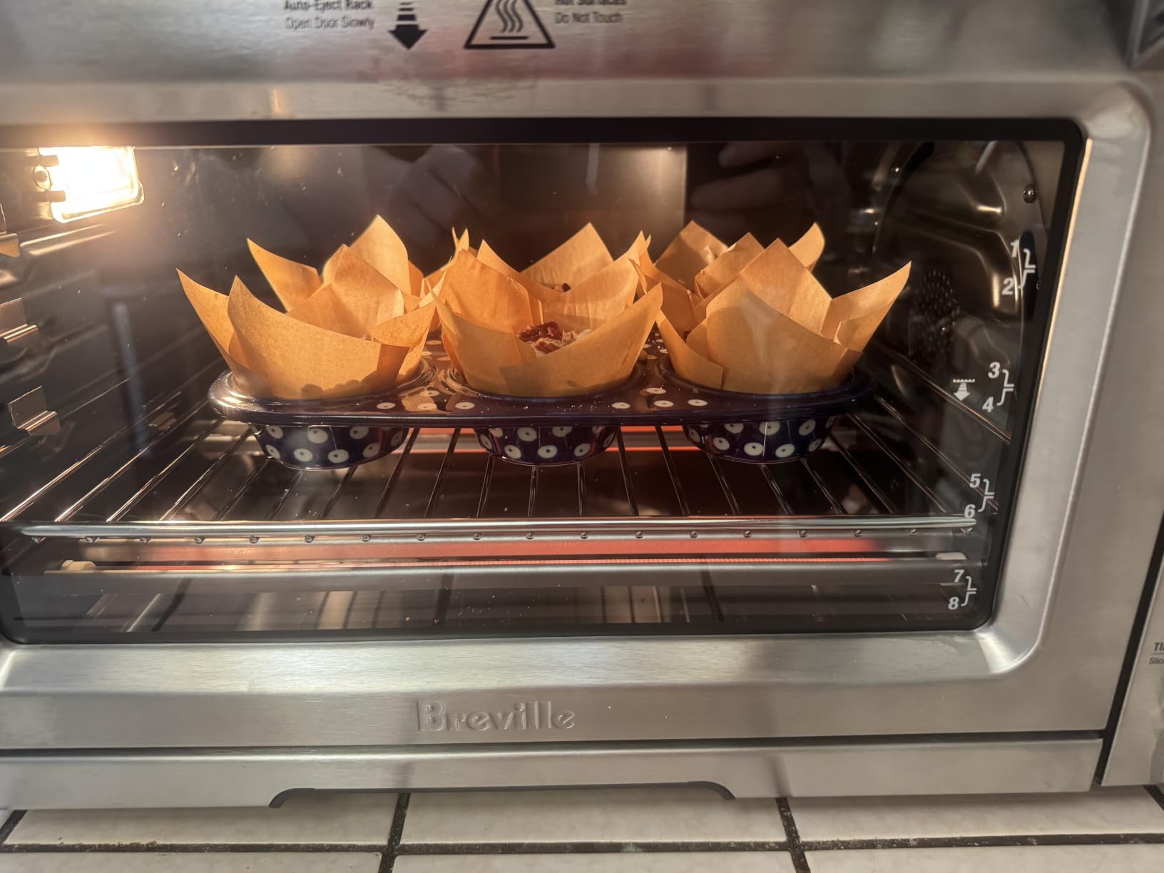 Breville BOV900BSS Smart Oven Air Fryer Pro, Brushed Stainless Steel | Roast, bake, dehydrate and more with countertop oven's 13 functions | Convection setting reduces cook time by up to 30% customer photo 1