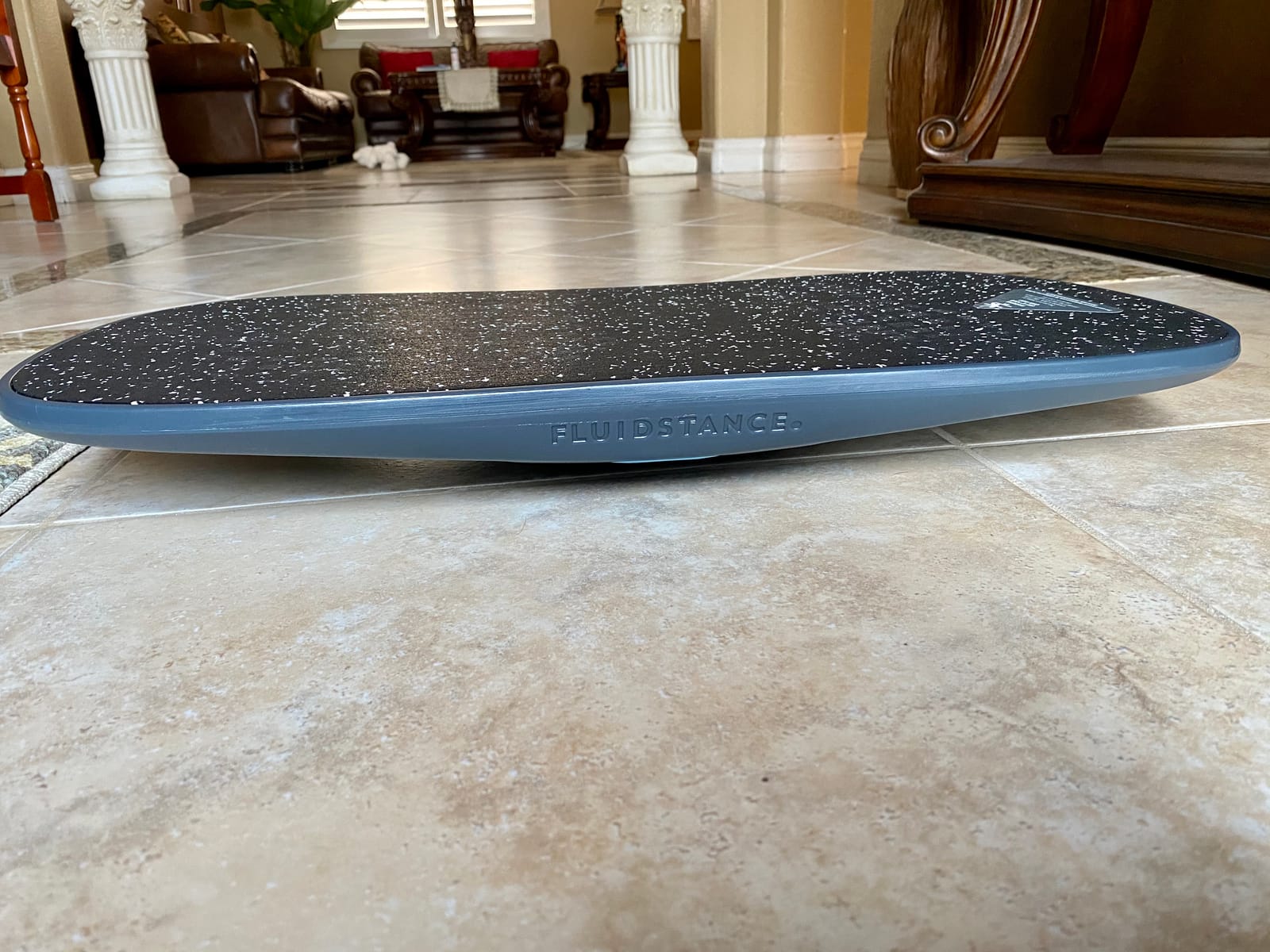 FluidStance Adult Balance Board for Standing Desk - Anti Fatigue USA Made 360 Degree Rocker Wobble Board as Exercise Equipment to Increase Focus & Movement - Sustainable Anti-Slip Plane Standing Board customer photo 1