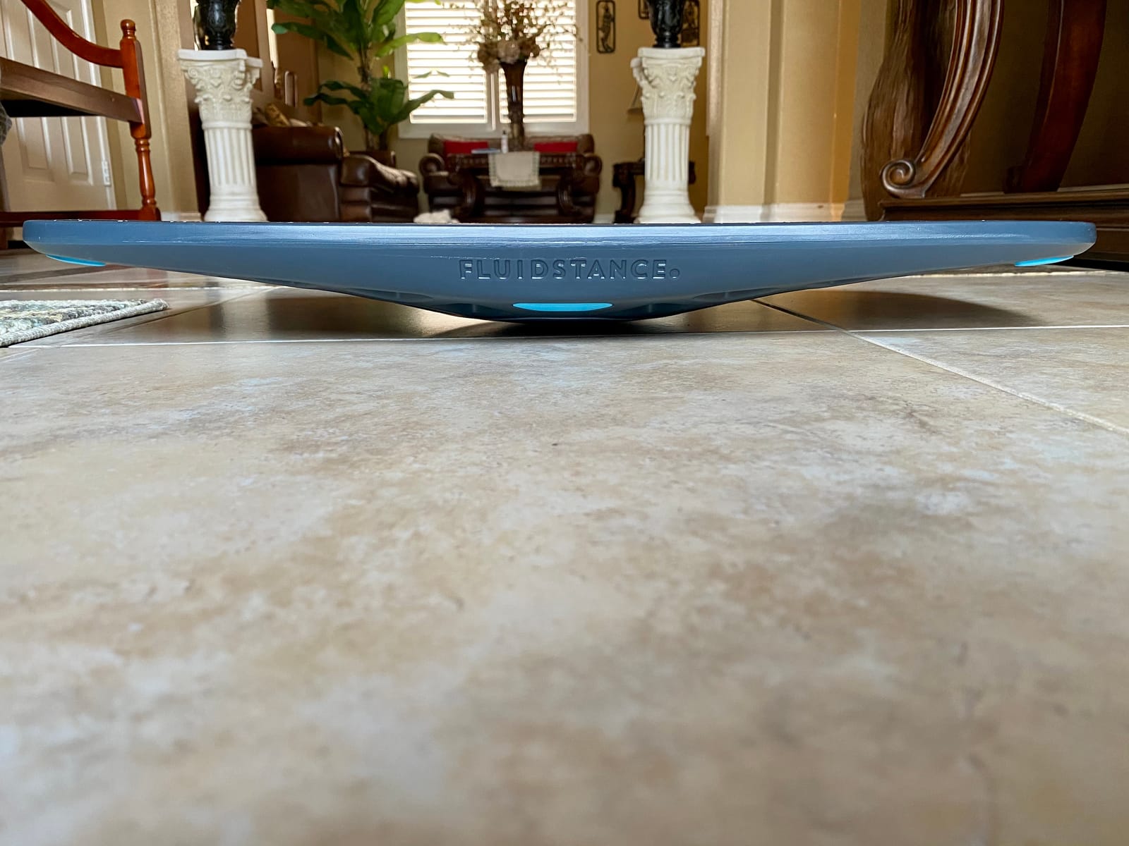 FluidStance Adult Balance Board for Standing Desk - Anti Fatigue USA Made 360 Degree Rocker Wobble Board as Exercise Equipment to Increase Focus & Movement - Sustainable Anti-Slip Plane Standing Board customer photo 2