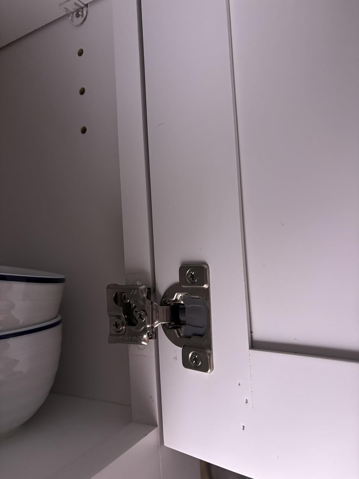 Decobasics 50 Pack Soft Close Cabinet Hinges - 1/2