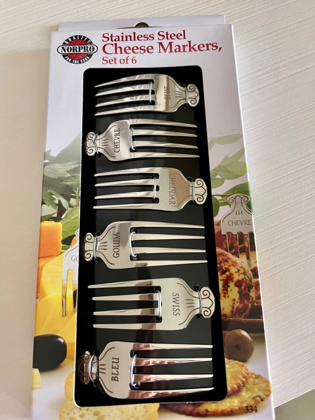 Norpro Stainless Steel Cheese Markers, Set of 6 NOR-334 customer photo 1