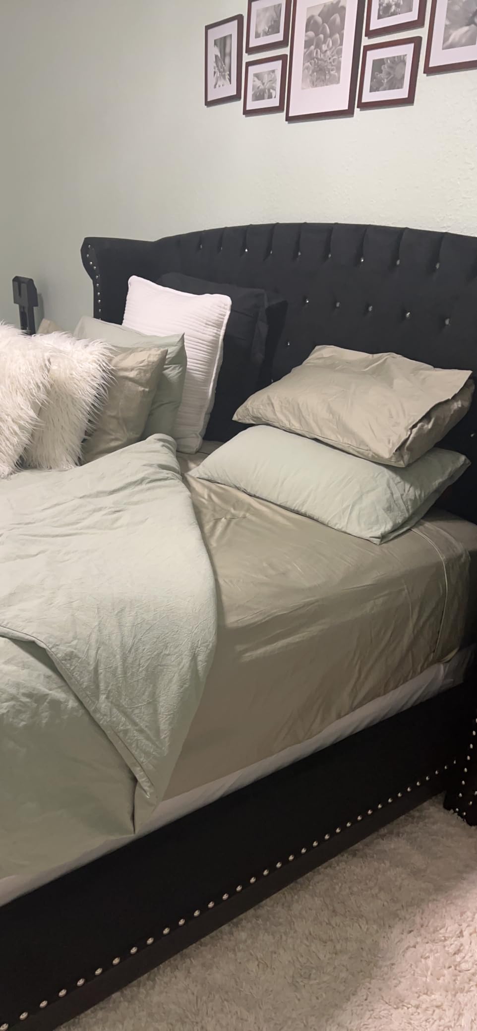 Threadmill 400 Thread Count Egyptian Cotton Queen Sheet Set, Sateen, White | 100% Egyptian Cotton, Sateen Weave, 4-Piece Set, 16