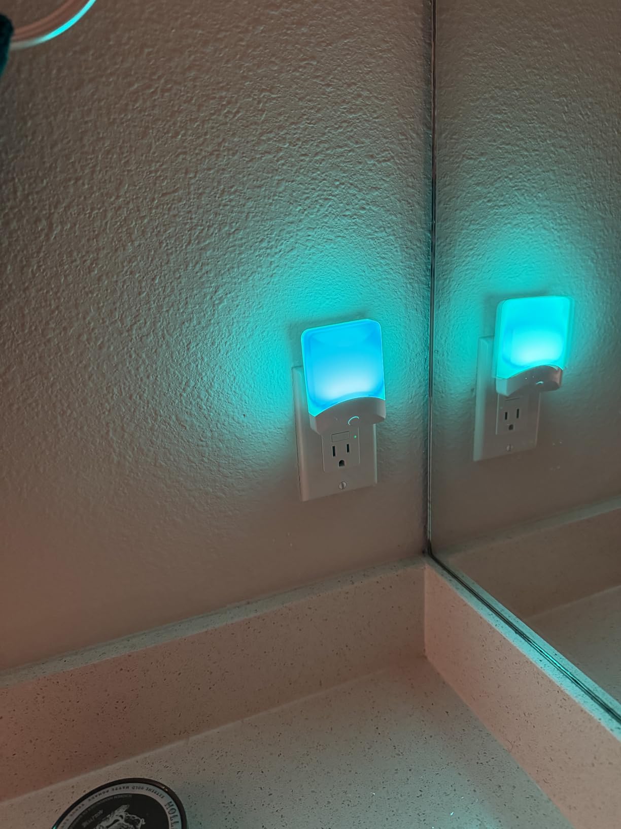 GE Plug in Color Changing Night Light with Dusk to Dawn Sensor | Night Lights Plug Into Wall for Bedroom, Bathroom, and Nursery, UL Certified, Energy Efficient customer photo 2