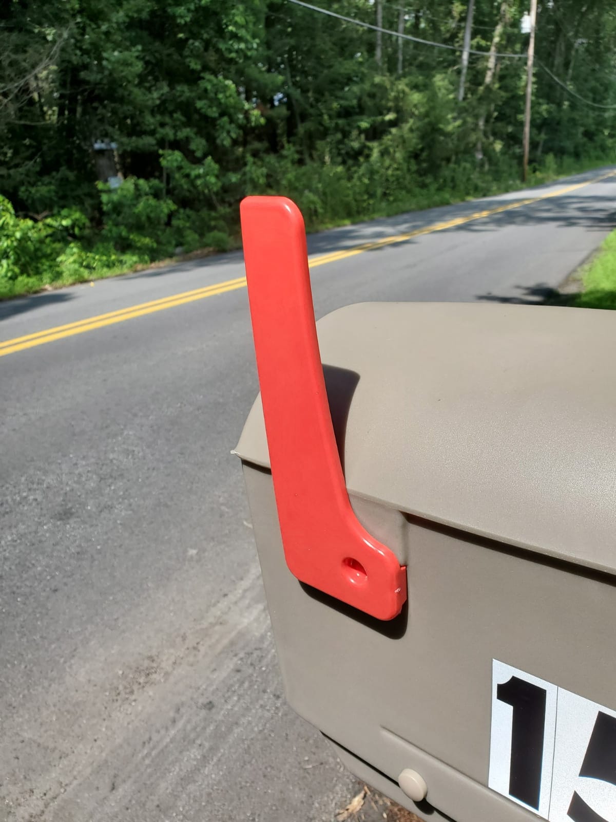 Step2 MailMaster Express Mailbox & Post, Weather Resistant, Large Outdoor Mailboxes, Mocha customer photo 2