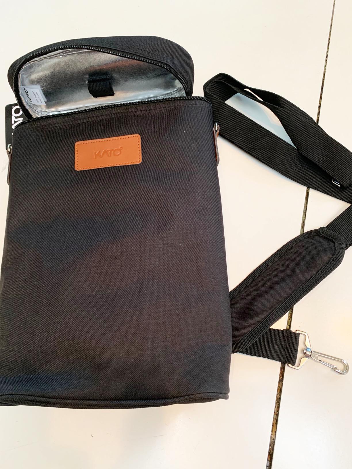 Tirrinia 2 Bottle Insulated Wine Tote Carrier Bag | Padded Wine Cooler Bag for Travel, Tasting, and Parties, Leakproof Bottle Carrier, Gift for Wine Lovers customer photo 2