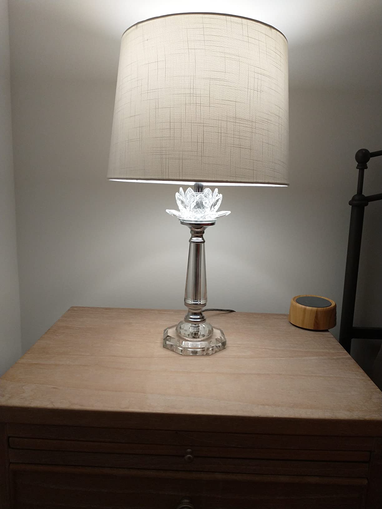JONATHAN Y Day Modern Glam Candlestick Table Lamp 24.5