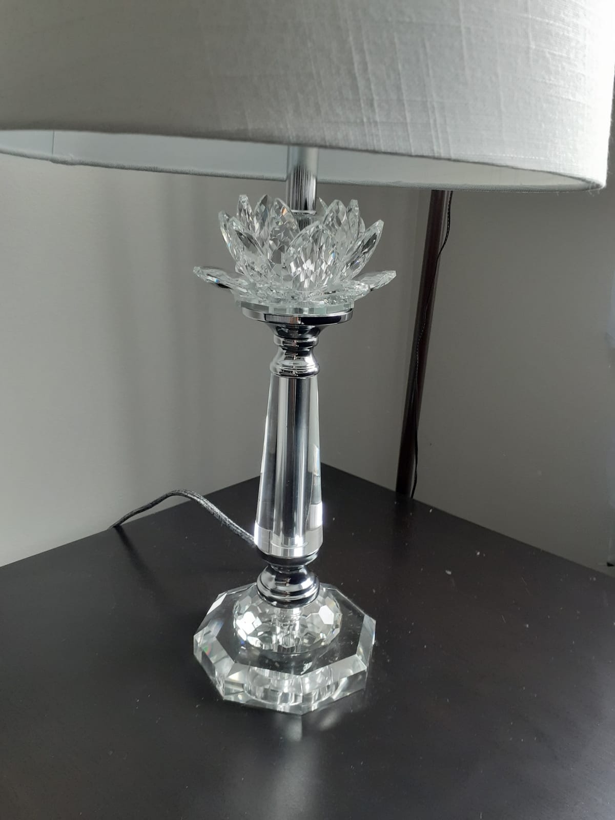 JONATHAN Y Day Modern Glam Candlestick Table Lamp 24.5
