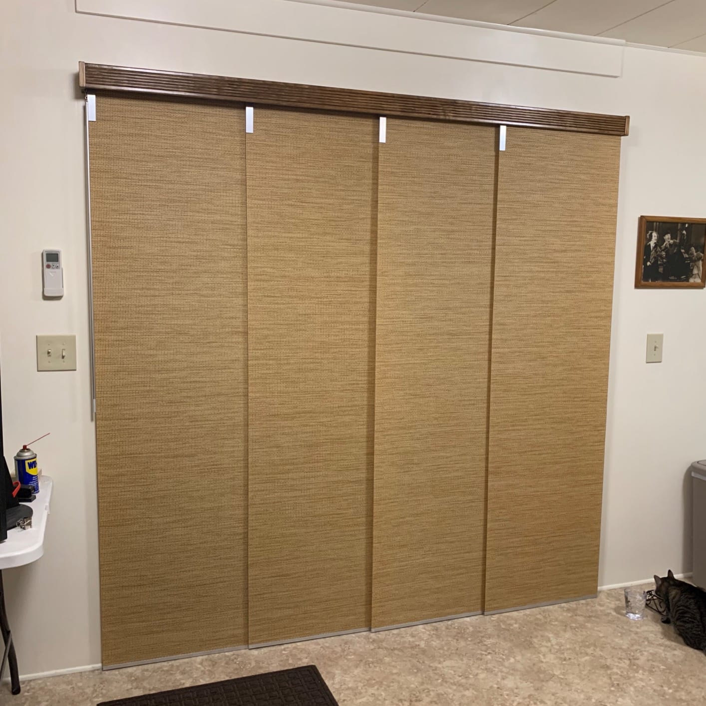 GoDear Design Vertical Blinds Closet Doors 45.8