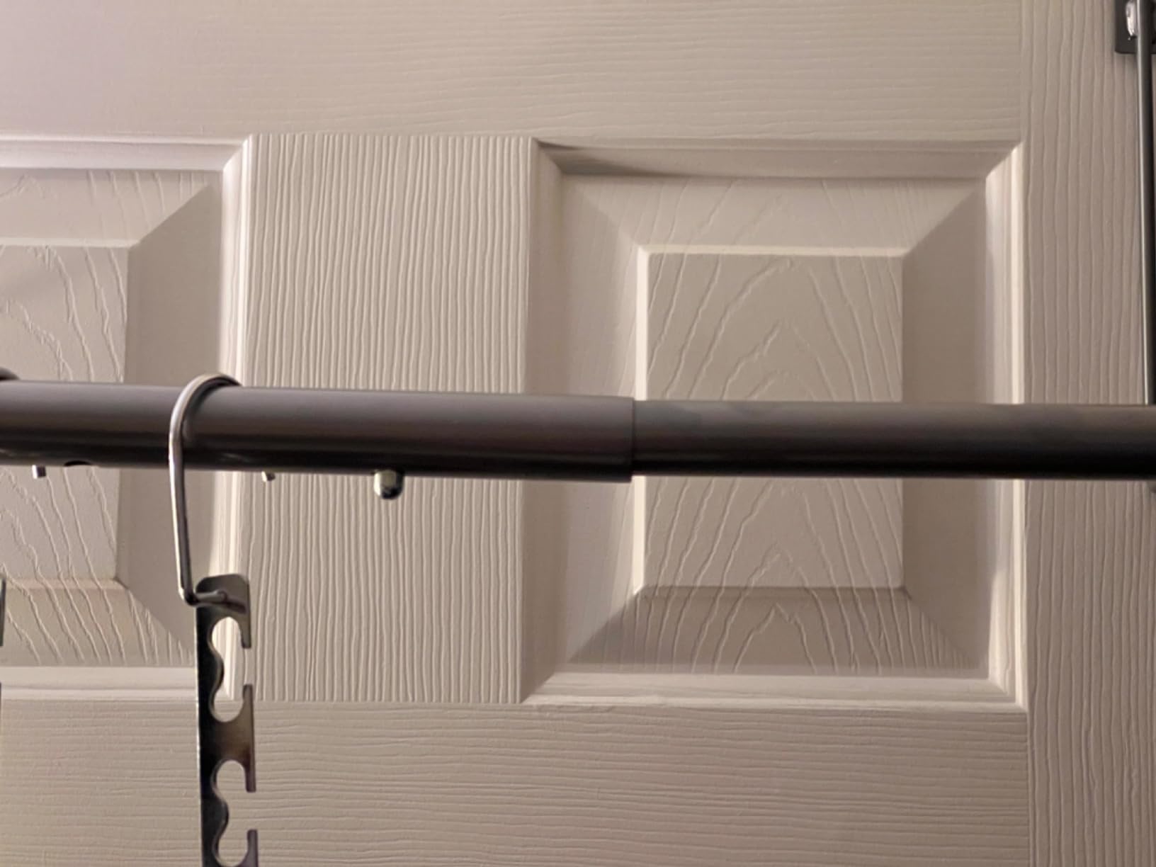 HOLDN' STORAGE Over The Door Hanger - Door Rack Hangers for Clothes - Space Saving Designed for Bedroom & Bathroom - Ideal for Clothes & Towels - Drying Rack, Gray customer photo 2