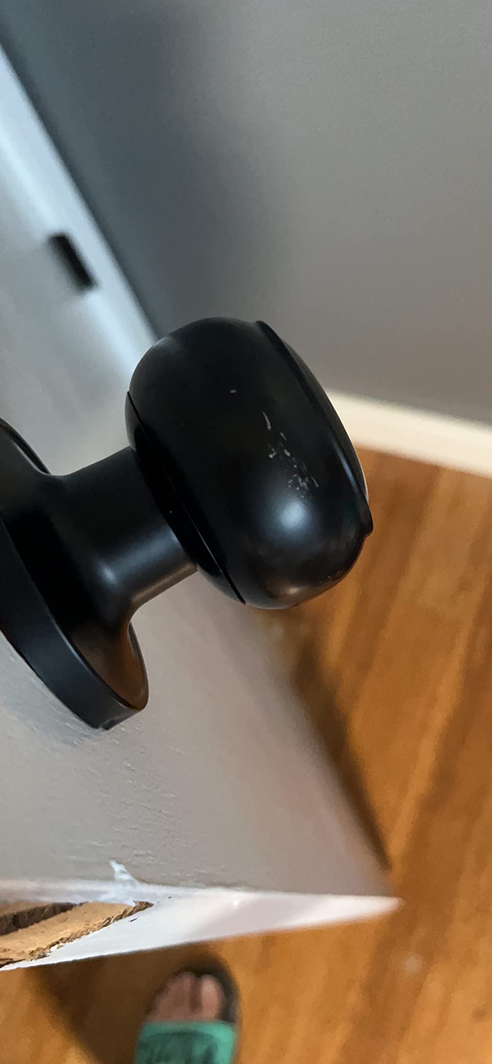 Probrico Black Door Knobs for Bedroom Bathroom, Interior Door Knob with Round Ball, Matte Black Privacy Door Knob, 6 Pack customer photo 1