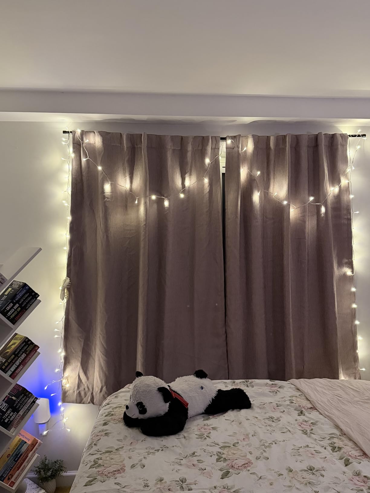 JMEXSUSS 100 LED String Lights Indoor Bedroom Warm White Christmas Lights | 8 Modes Plug in Classroom Lights, 33 ft Connectable Room Fairy Twinkle Light Outdoor for Mirror Room Home Garden Xmas Tree customer photo 1