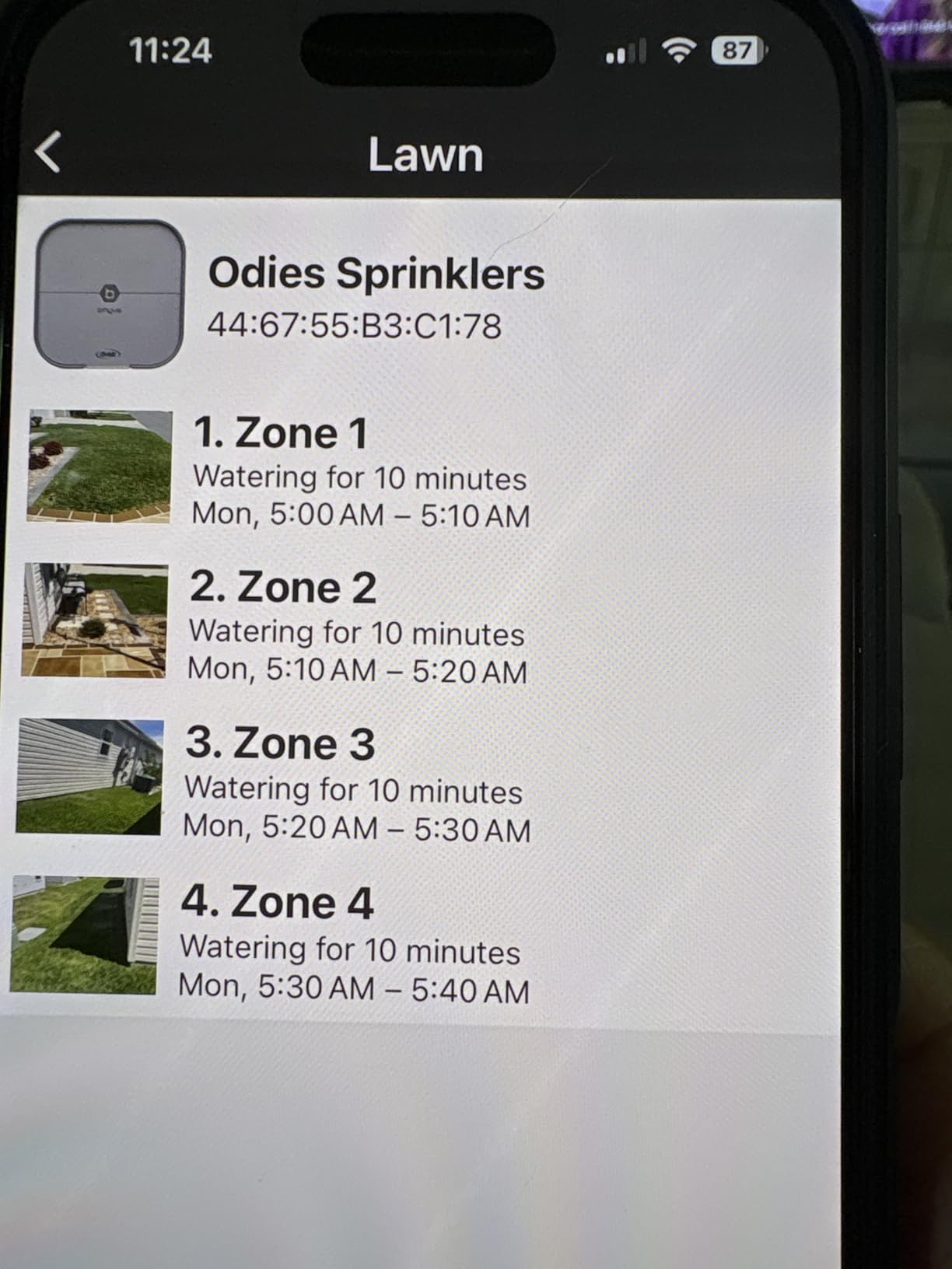 Orbit B-hyve Indoor Smart Sprinkler Controller - 8-Zone - WiFi Irrigation Controller - App Controlled Irrigation with Weather Adjustment - Easy Installation Smart Home Ready Device - 57925 customer photo 1