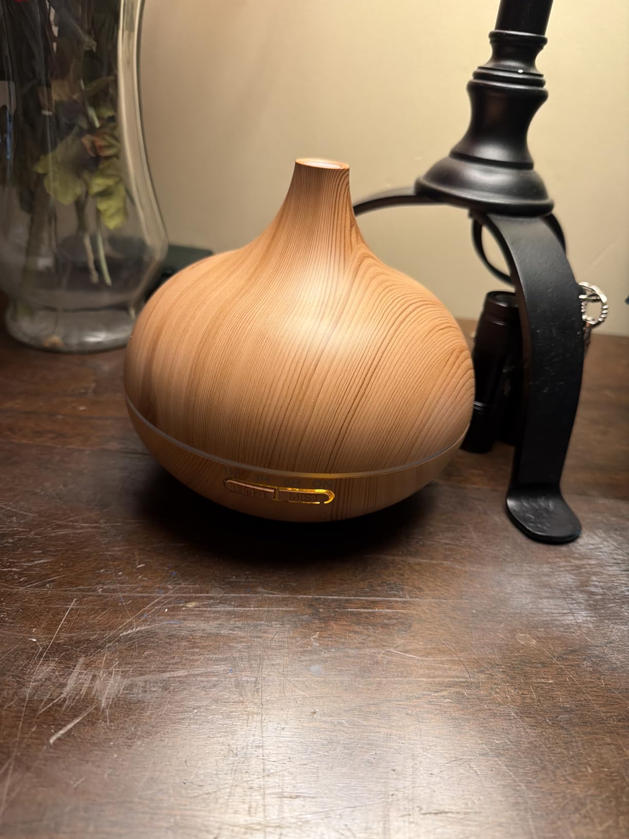 Ultimate Aromatherapy Diffuser & Essential Oil Set - Ultrasonic Top 10 Oils Modern with 4 Timer 7 Ambient Light Settings Therapeutic Grade Lavender customer photo 2