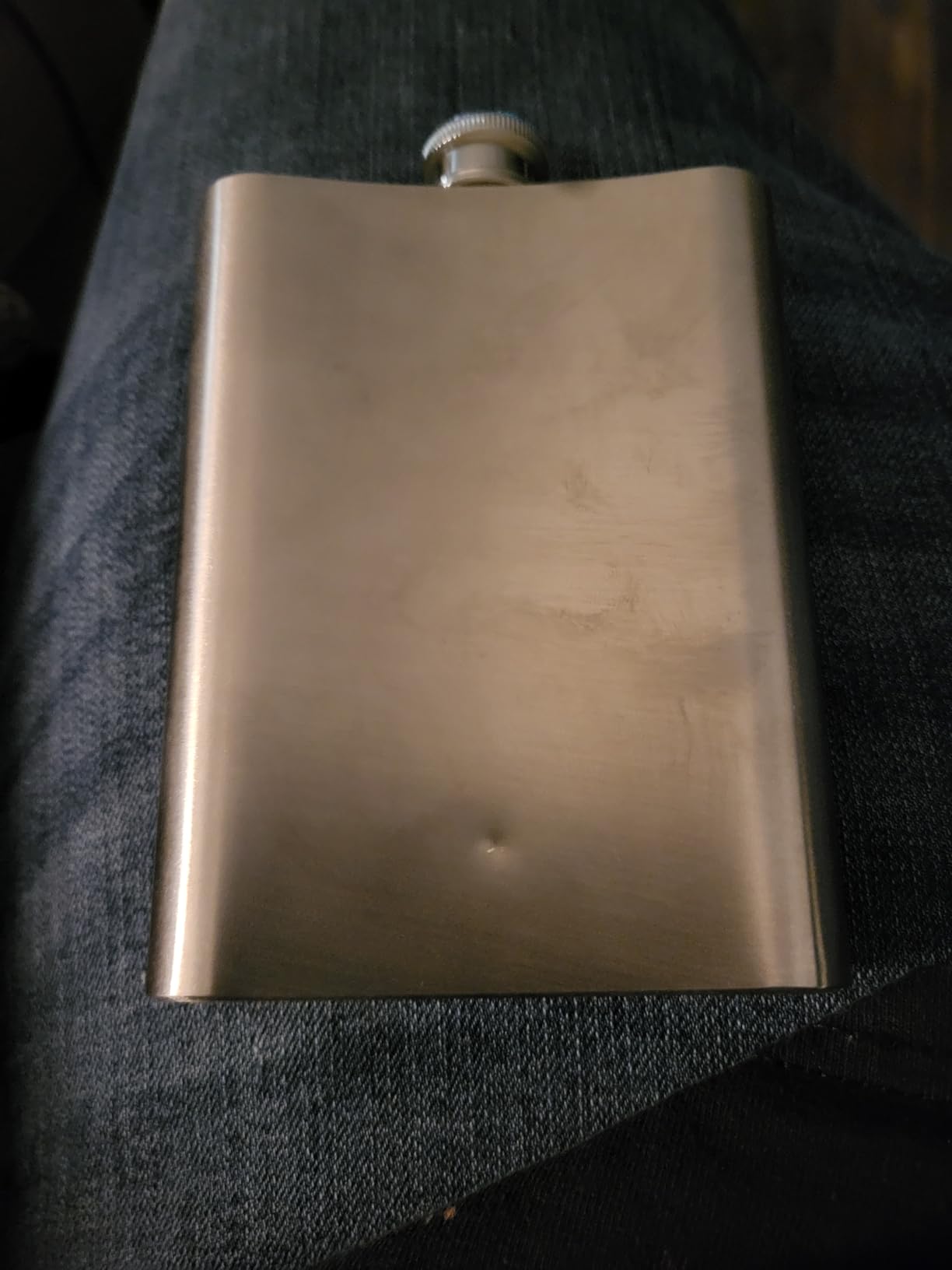 Solid Flasks Stainless Steel Flask & Funnel Set, 8 oz customer photo 2
