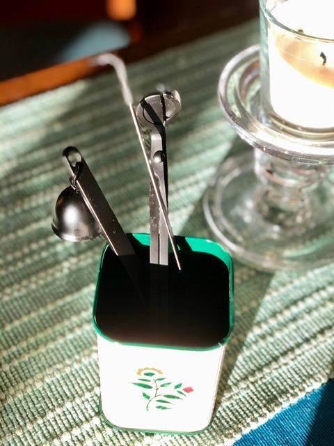 RONXS 3 in 1 Candle Wick Trimmer Set, Snuffer, Dipper, Cutter, Black | Candle Care Accessory Kit, Stainless Steel, Trims Wick, Puts out Flame and Dips, Gift Box for Candle Lovers Home Decoration customer photo 2