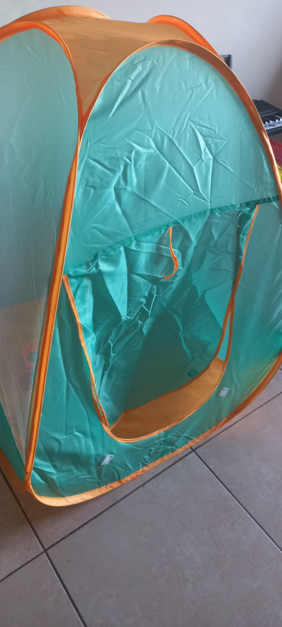 FUN LITTLE TOYS Pop Up Play Tent with Camping Gear and Tools Set, Outdoor Toys for Kids customer photo 1