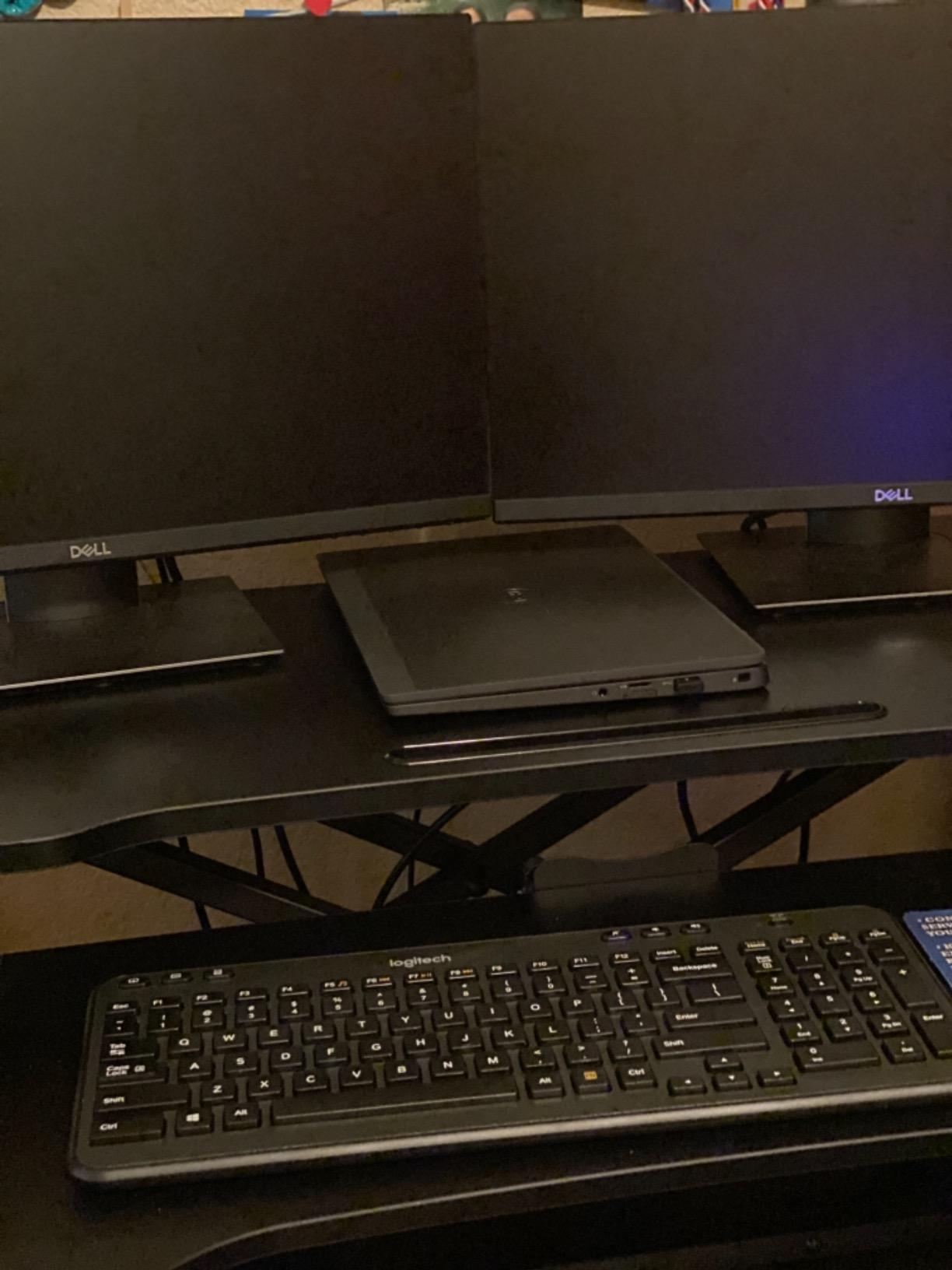 FITUEYES Height Adjustable Standing Desk 36