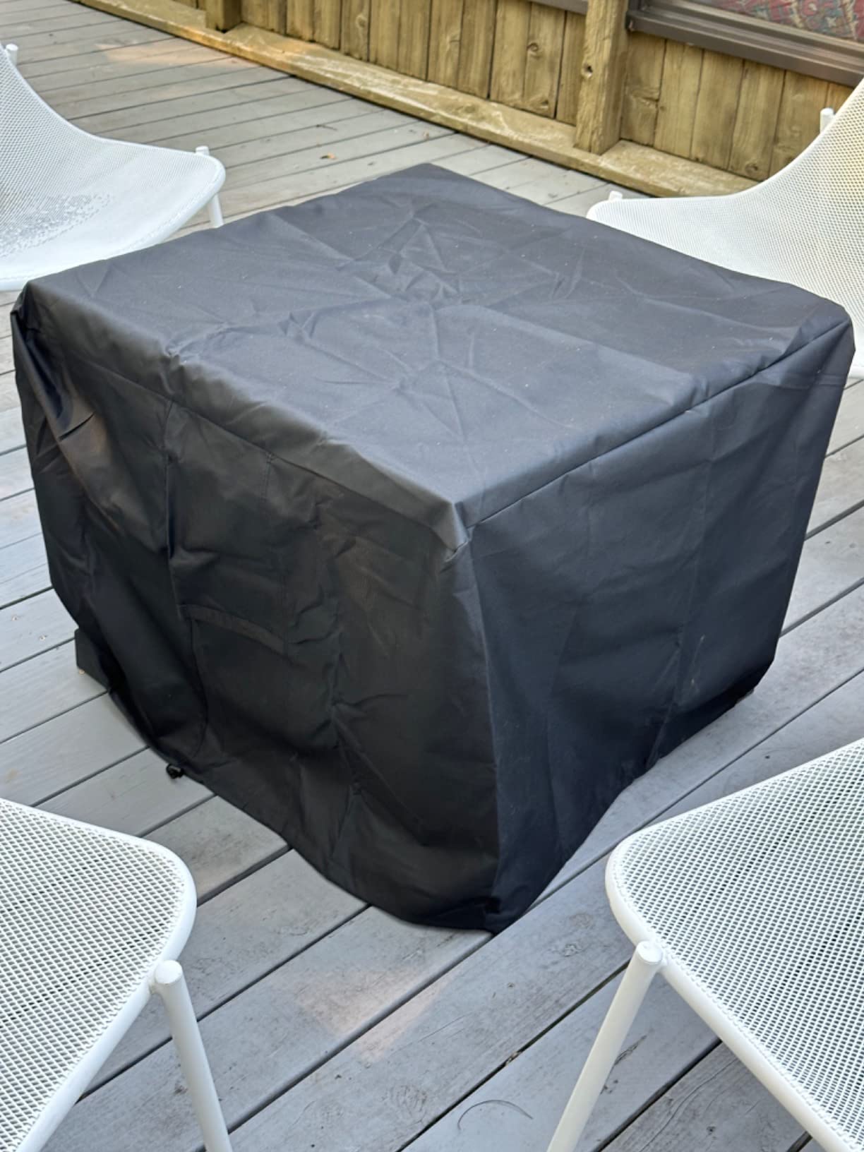 SheeChung Gas Fire Pit Cover Square 32