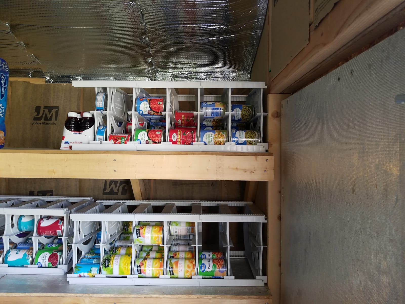Shelf Reliance Cansolidator Pantry Plus - 1-Pack Can Organizer for Pantry, Stackable Soda Can Storage for Kitchen, Holds 60 Cans of Food or Soda customer photo 2