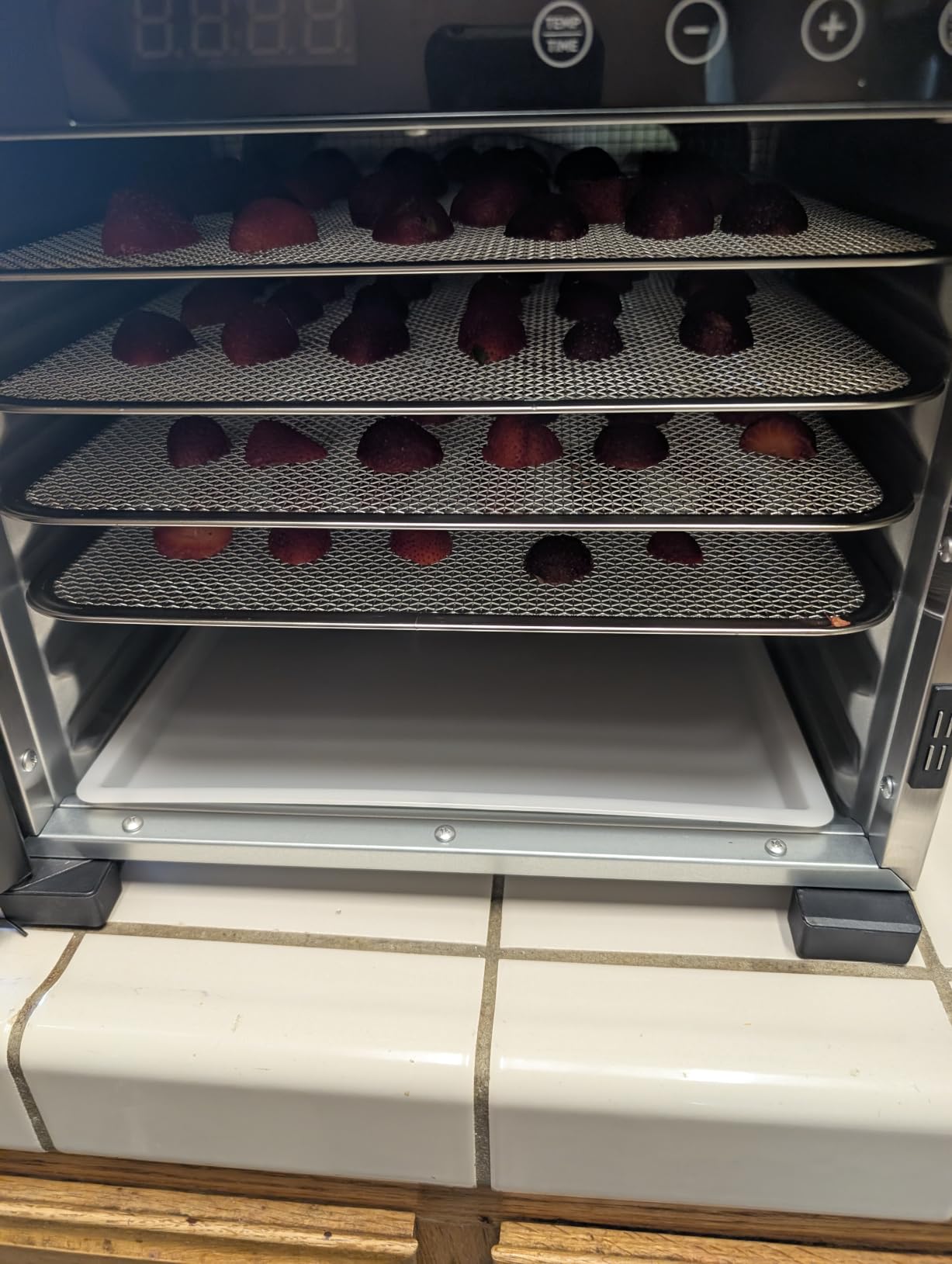 Cosori Food Dehydrator, Bigger Than 7 Trays with Large 6.5 ft² Drying Space | 95-165°F Precision Control, 600W Faster Drying, Horizontal Airflow, Quiet Operation under 48 dB, 48H Timer, Stainless Steel customer photo 1