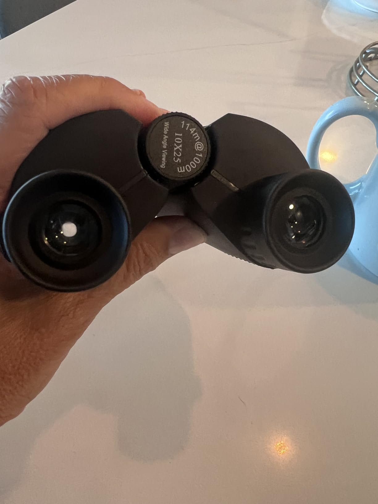 Hontry 10x25 Compact Binoculars for Adults and Kids | Bird Watching, Travel, Cruise Ship, Sport Games, Theater, Concerts, Road Trip customer photo 2
