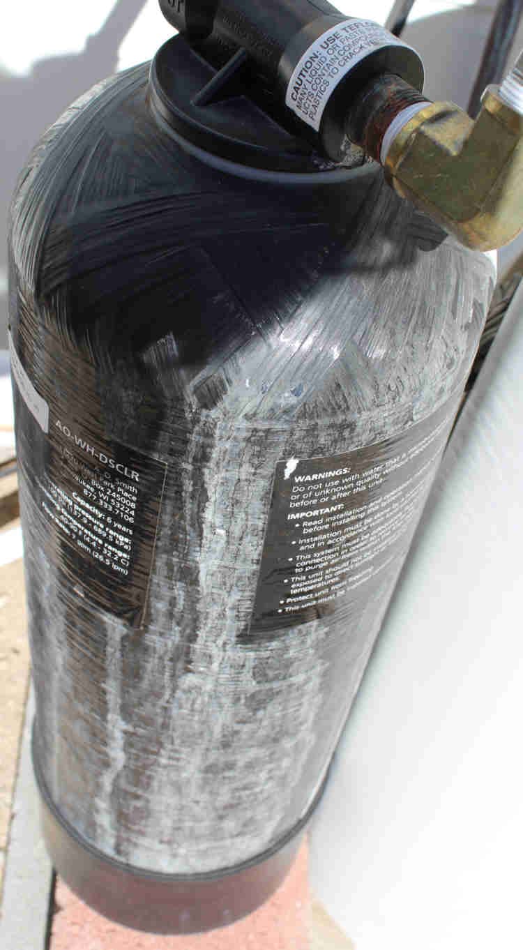 A. O. Smith Whole House Water Filter System, 600K Gal, AO-WH-Filter, 6-Year Filter, NSF Certified, Reduces 96.9% Chlorine Taste & Odor, 3/4