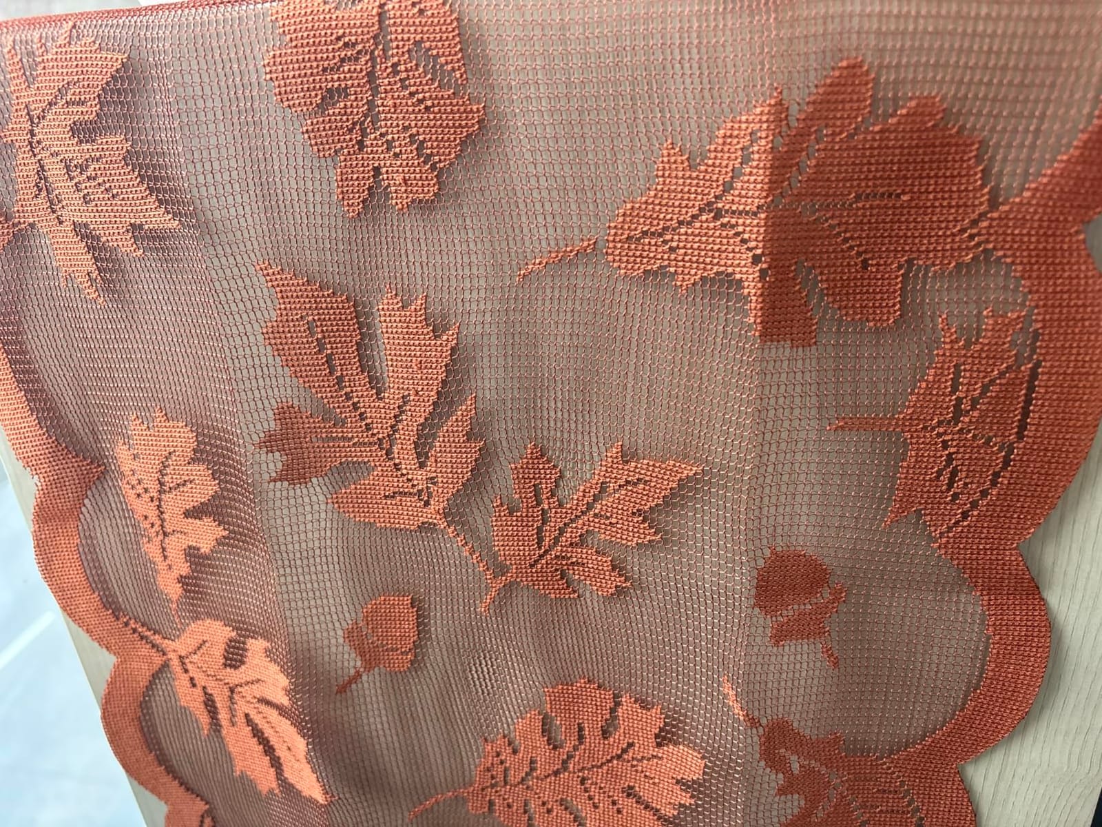 Fall Table Runner Fall Decorations for Home 13 x 72 Inch Maples Leaves Lace | Fall Decor Orange Runners Thanksgiving Table Runner Autumn Harvest Thanksgiving Decorations for Table Kitchen Dining Party customer photo 1