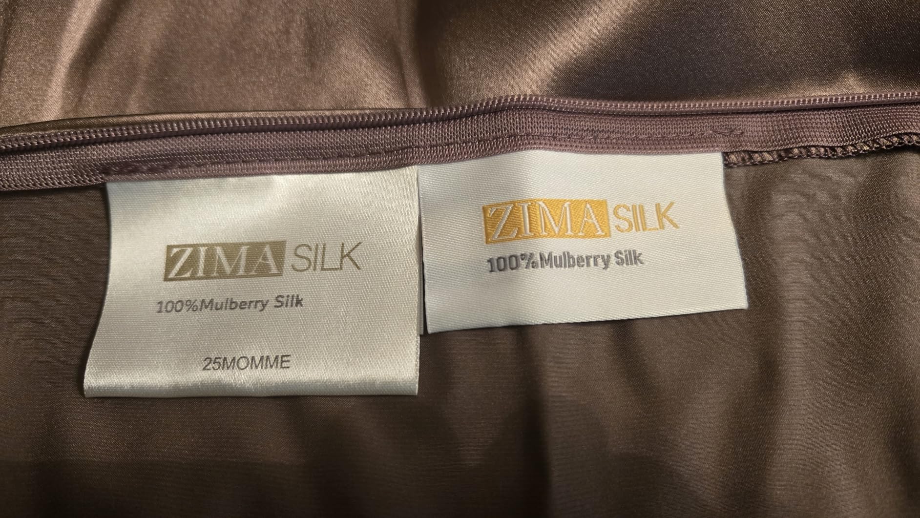 ZIMASILK 25 Momme 100% Pure Mulberry Silk Pillowcase for Hair and Skin Care, Highest Grade 6A Pillow Cases for Women, Long-Lasting Durablity, Gift for Women Men, 1Pc (Standard 20