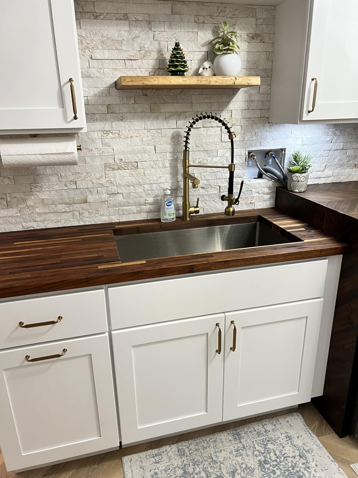 Lordear 17 Undermount Bar Sink 17x19 Inch Small Kitchen Sinks Single Bowl 16 Gauge Stainless Steel Wet Bar Prep RV Camper Mobile Home Handmade Bar Sink Basin customer photo 2