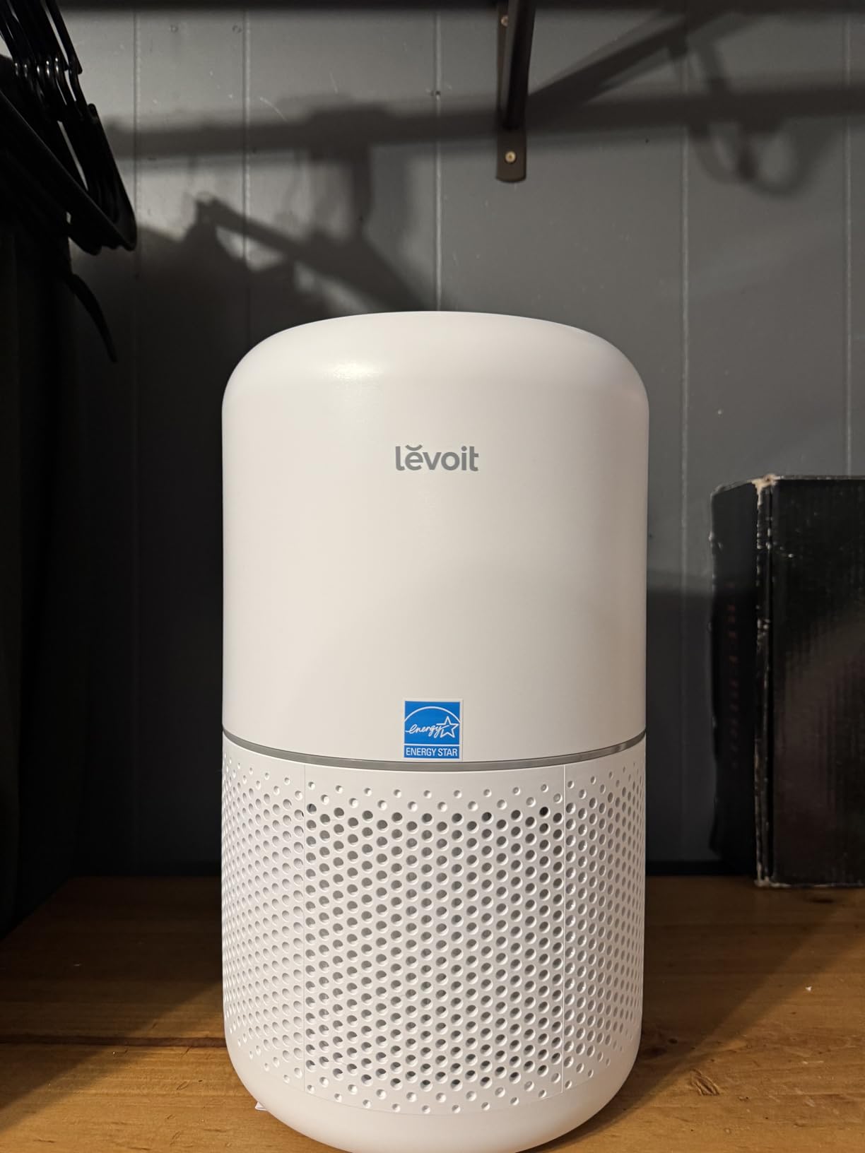 LEVOIT Air Purifier for Home Allergies and Pets, H13 True HEPA Filter, 24db Filtration System, Core 300, White customer photo 1