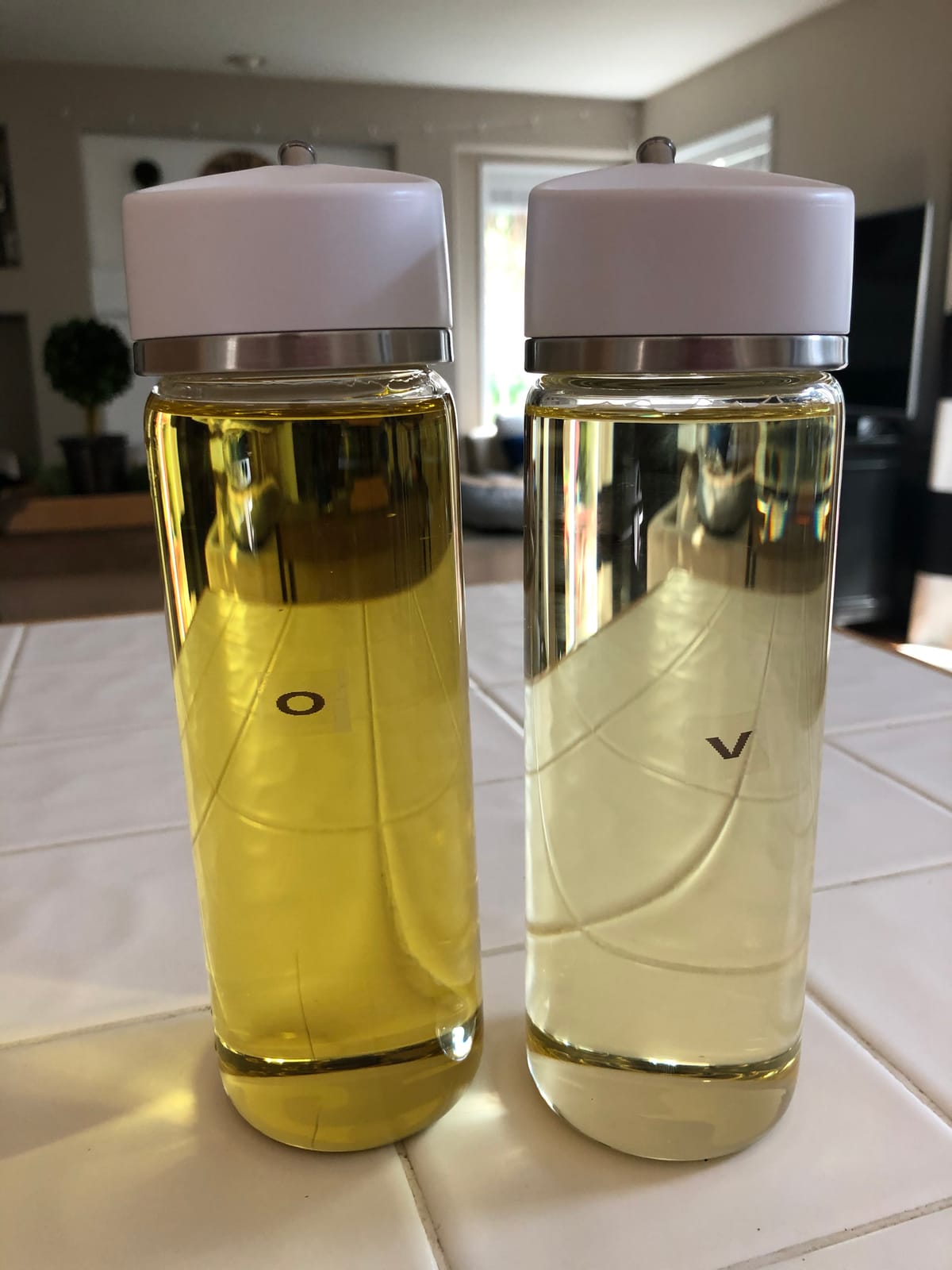 OXO Good Grips Precision Pour Glass Dispenser 2 Piece Set, Oil & Vinegar customer photo 2