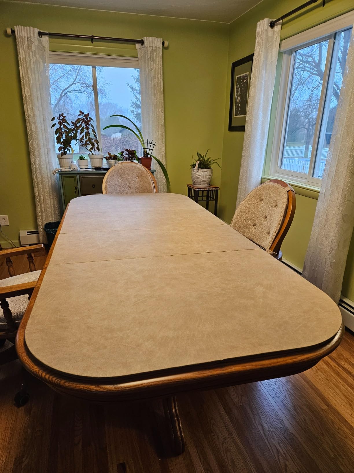 Table Pad - Traditional Custom Table Pads (Includes All Leaves) | Any Size, MagnaLocs, Made in USA for 40+ Years customer photo 1