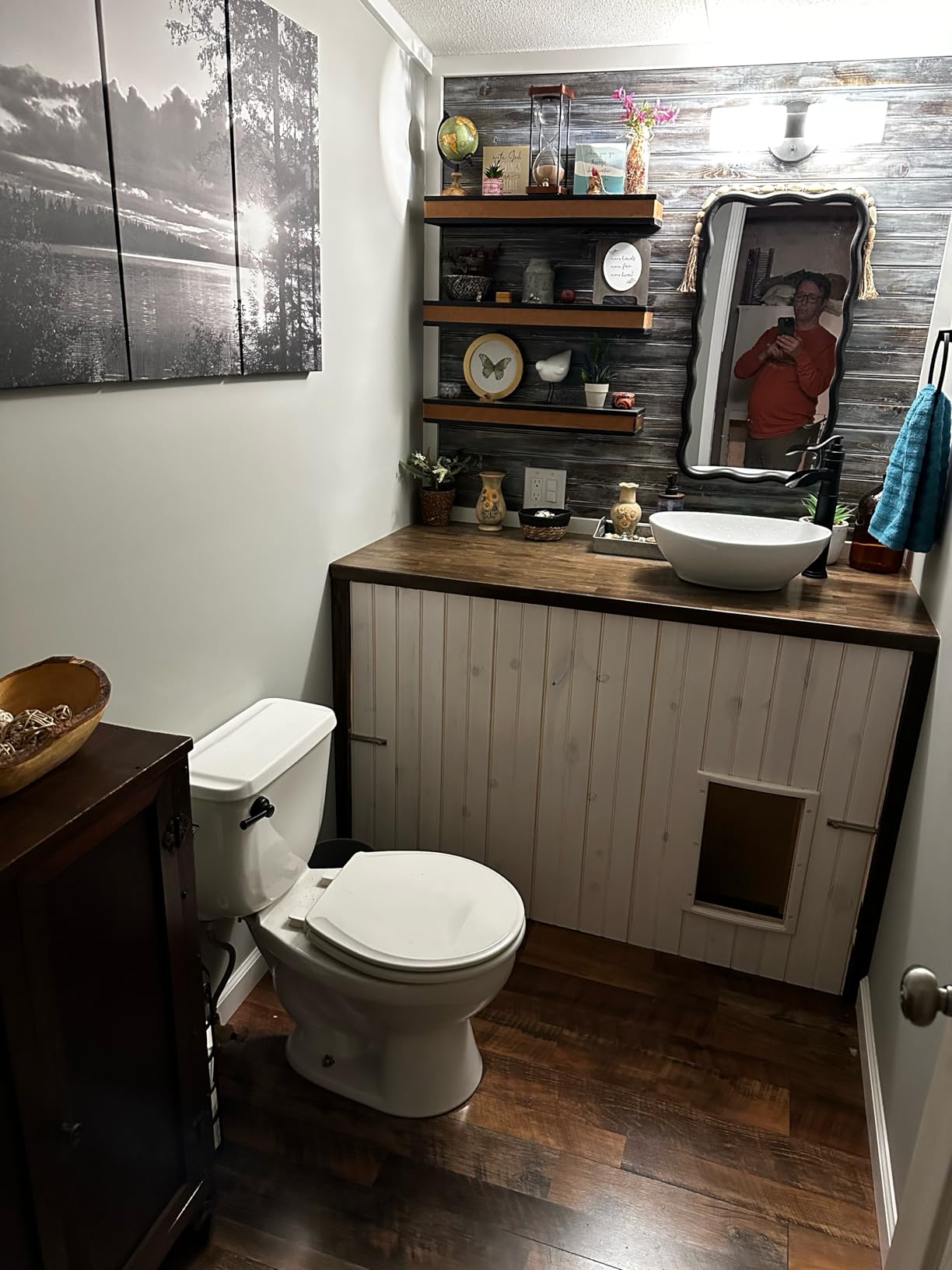 KES Bathroom Vessel Sink, 16
