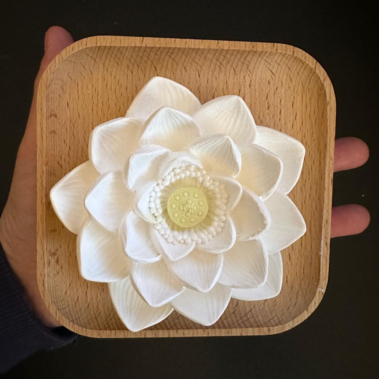 Plant Therapy Passive Lotus Flower Aromatherapy Essential Oil Diffuser | A Chic and Natural Home, Office, and Travel Essential Oil Diffuser customer photo 1