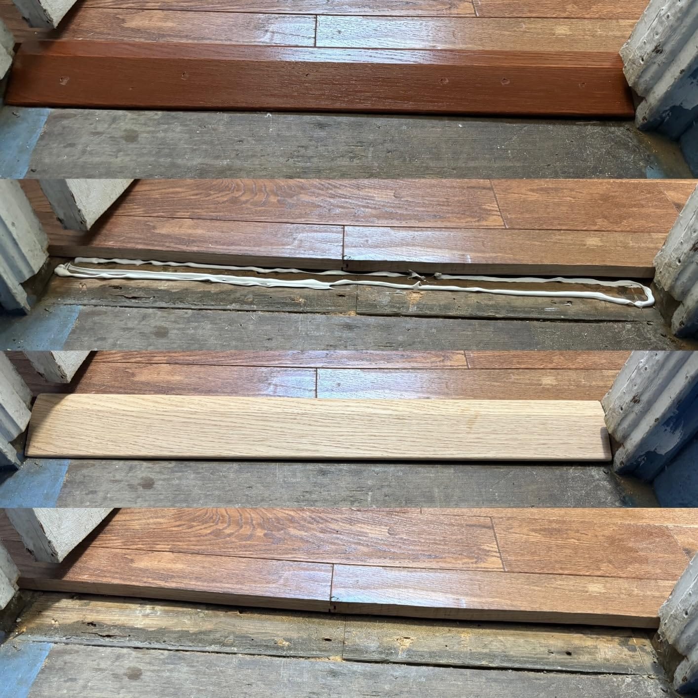 Wood Floor Transition/Overlap Reducer - 3/4