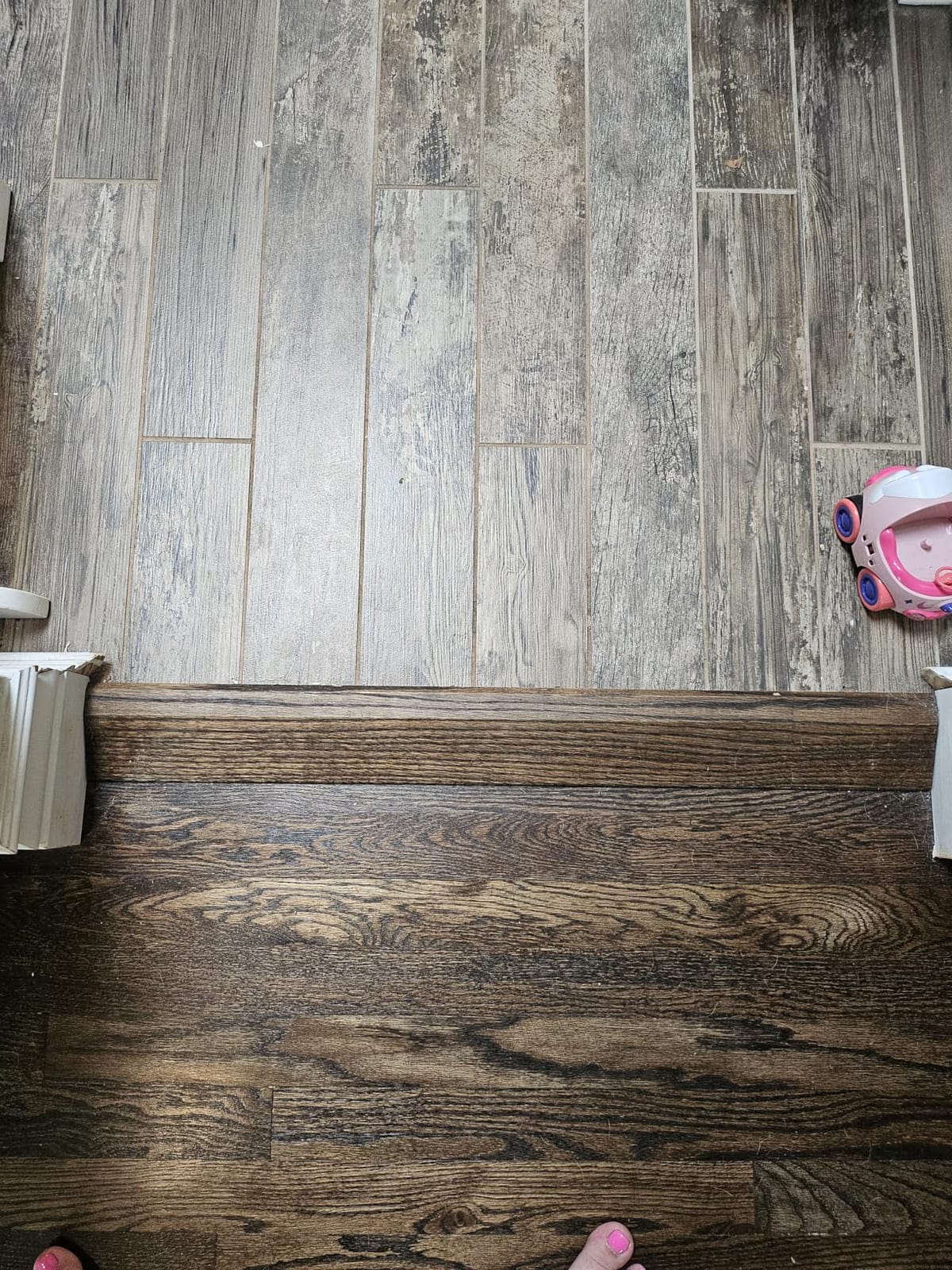 Wood Floor Transition/Overlap Reducer - 3/4
