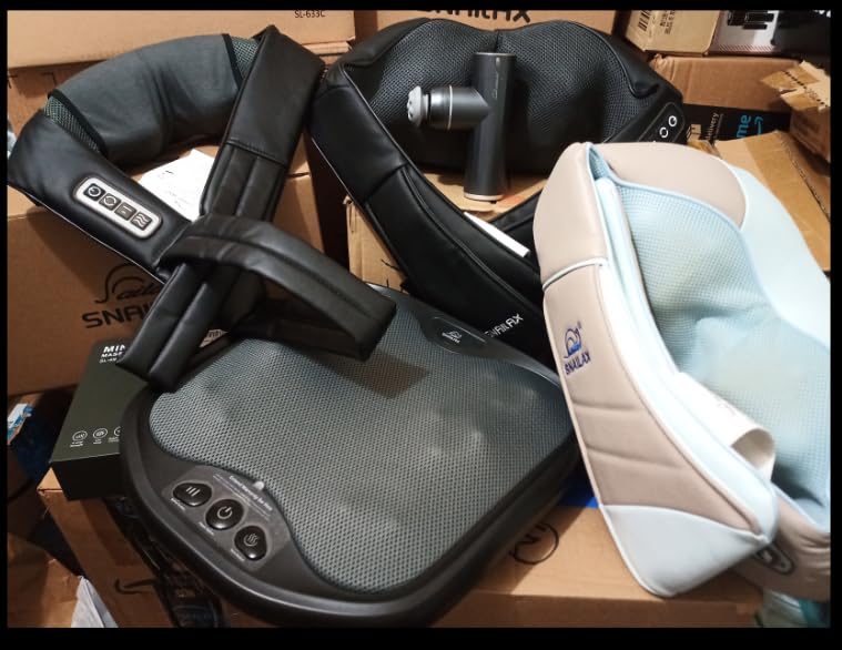 Snailax Shiatsu Foot Massager with Heat, FSA Eligible Massage Tools | 3 Massage Modes, 3 Intensity Levels, 2 Heat Levels And Flexible Nodes Fit Different Feet For Personalized Comfort Gifts customer photo 1