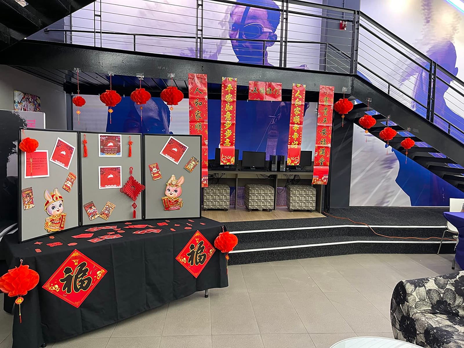 68PCS 2026 Chinese New Year Decorations - Year of The Horse Lunar New Year Decor with Chunlian Couplets Felt Hanging Ornaments Chinese Knots Red Lanterns Fu Character Window Stickers customer photo 2