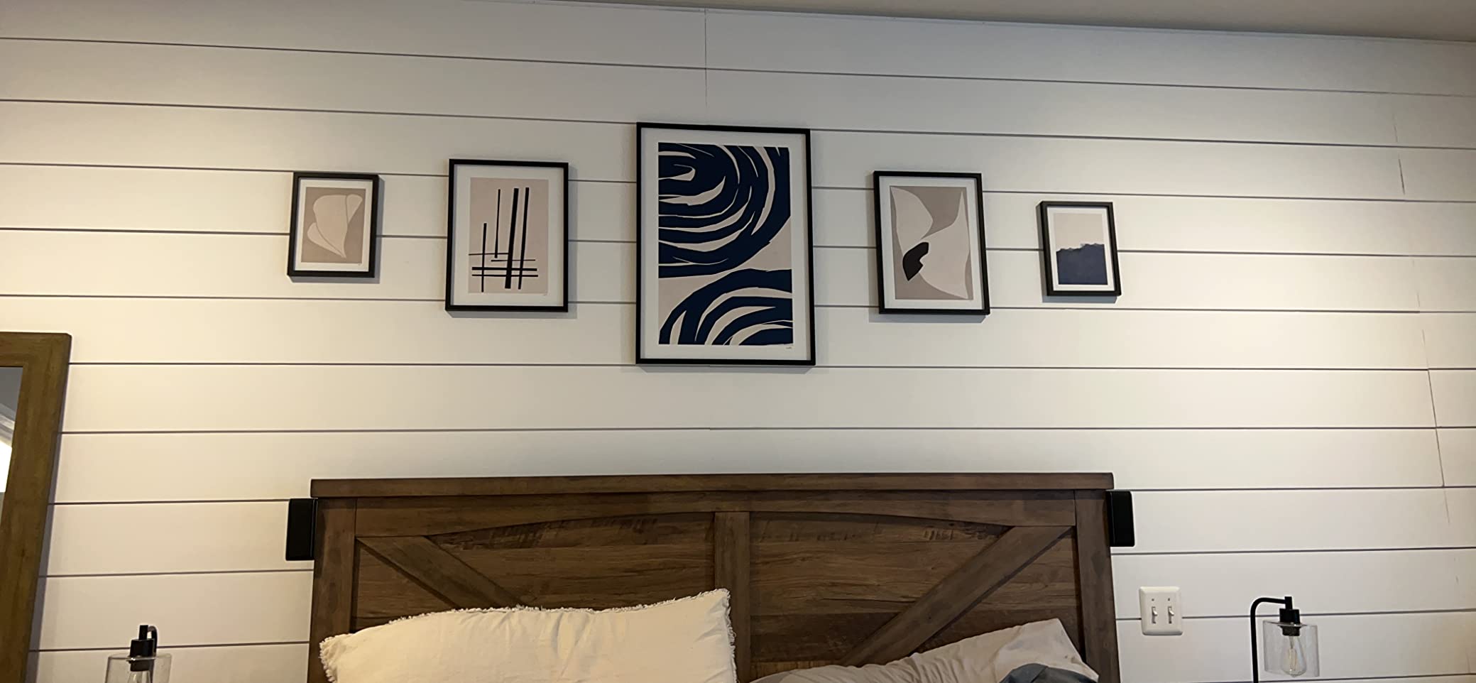 Kimberly Bay Primed White Wood Nickel Gap Ship Lap Board (6-Pieces Per Box) customer photo 2