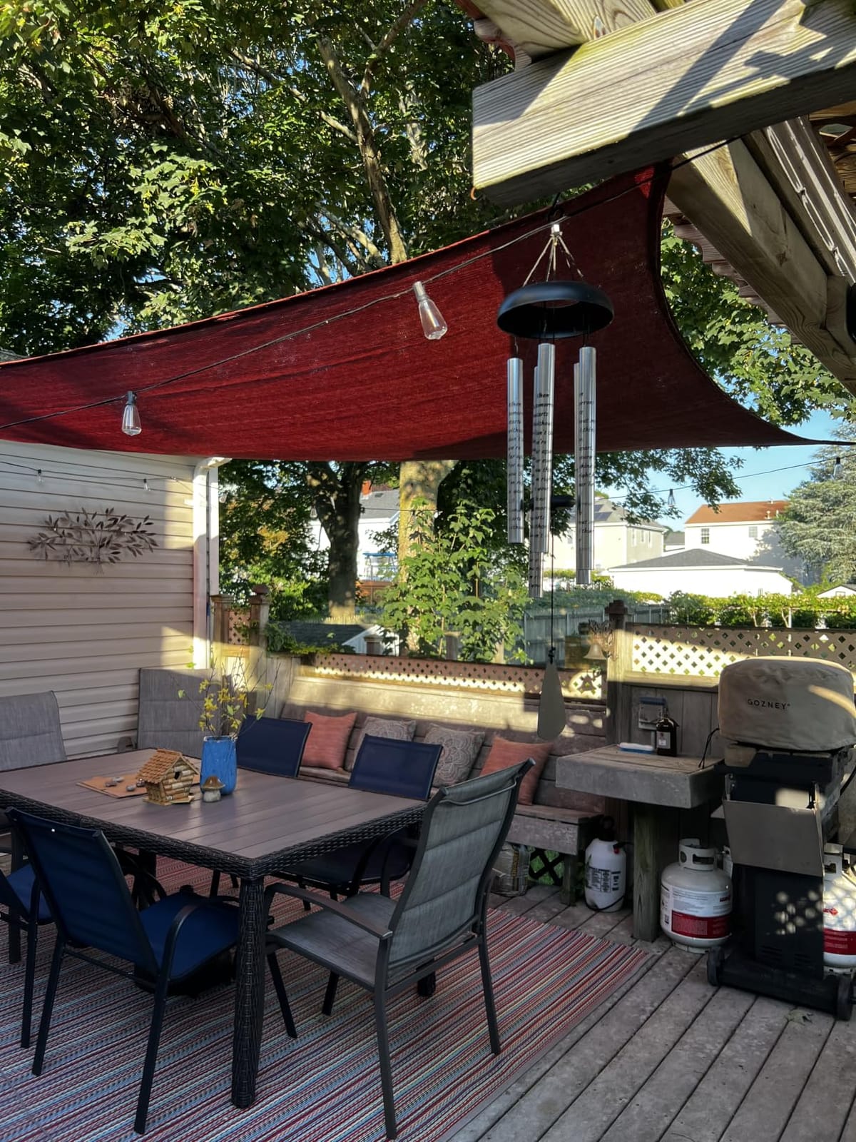 AsterOutdoor Sun Shade Sail Rectangle 12' x 16' UV Block Canopy for Patio Backyard Lawn Garden Outdoor Activities, Graphite customer photo 2