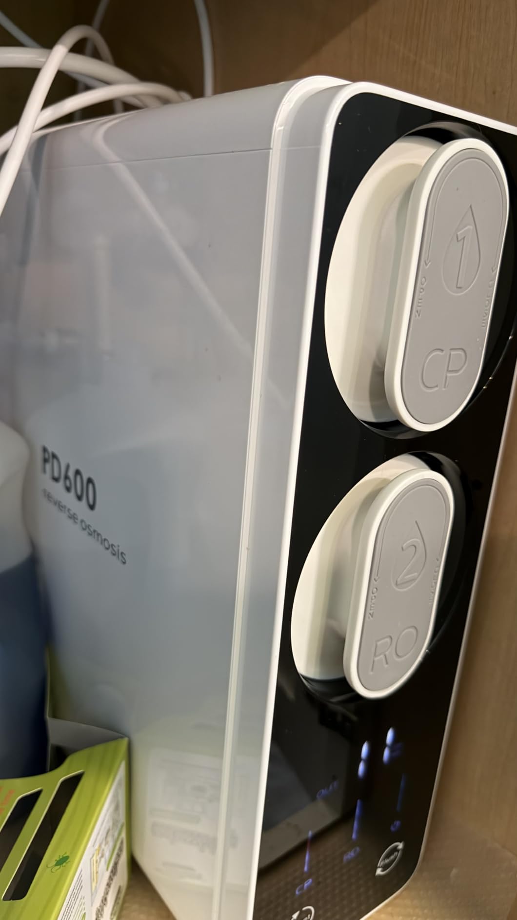 Frizzlife Reverse Osmosis Water Filter - Alkaline Mineral pH+, NSF/ANSI 58&53&42&372 Standard, 600GPD Tankless RO Reverse Osmosis System, Under Sink, 2:1 Pure to Drain, Reduce PFAS/PFOA, PD600-TAM3 customer photo 1