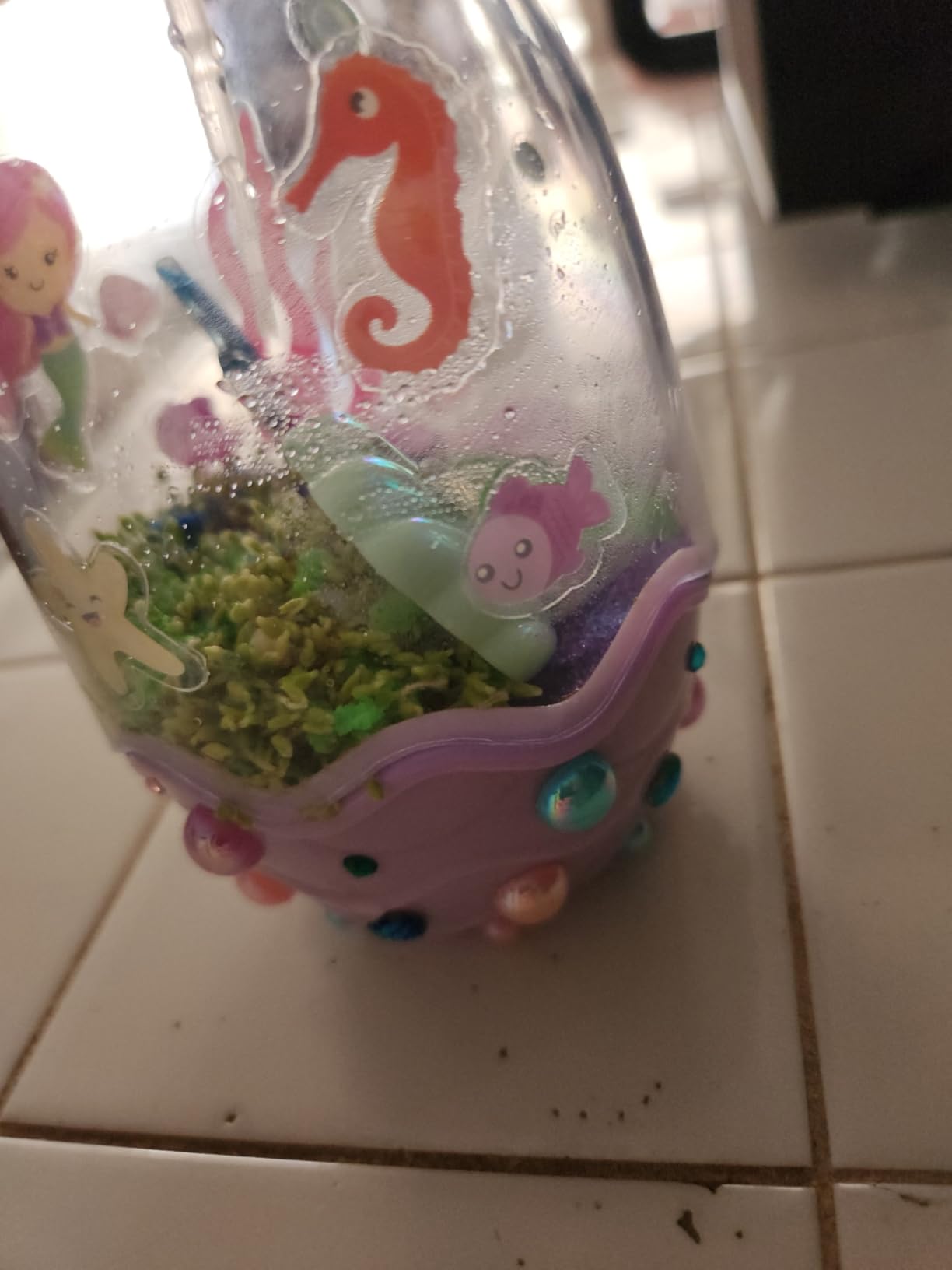 Creativity for Kids Mini Garden: Mermaid Terrarium Kit - Mermaid Gifts for Girls, Crafts and Toys, Stocking Stuffers for Kids (Ages 6+) customer photo 2