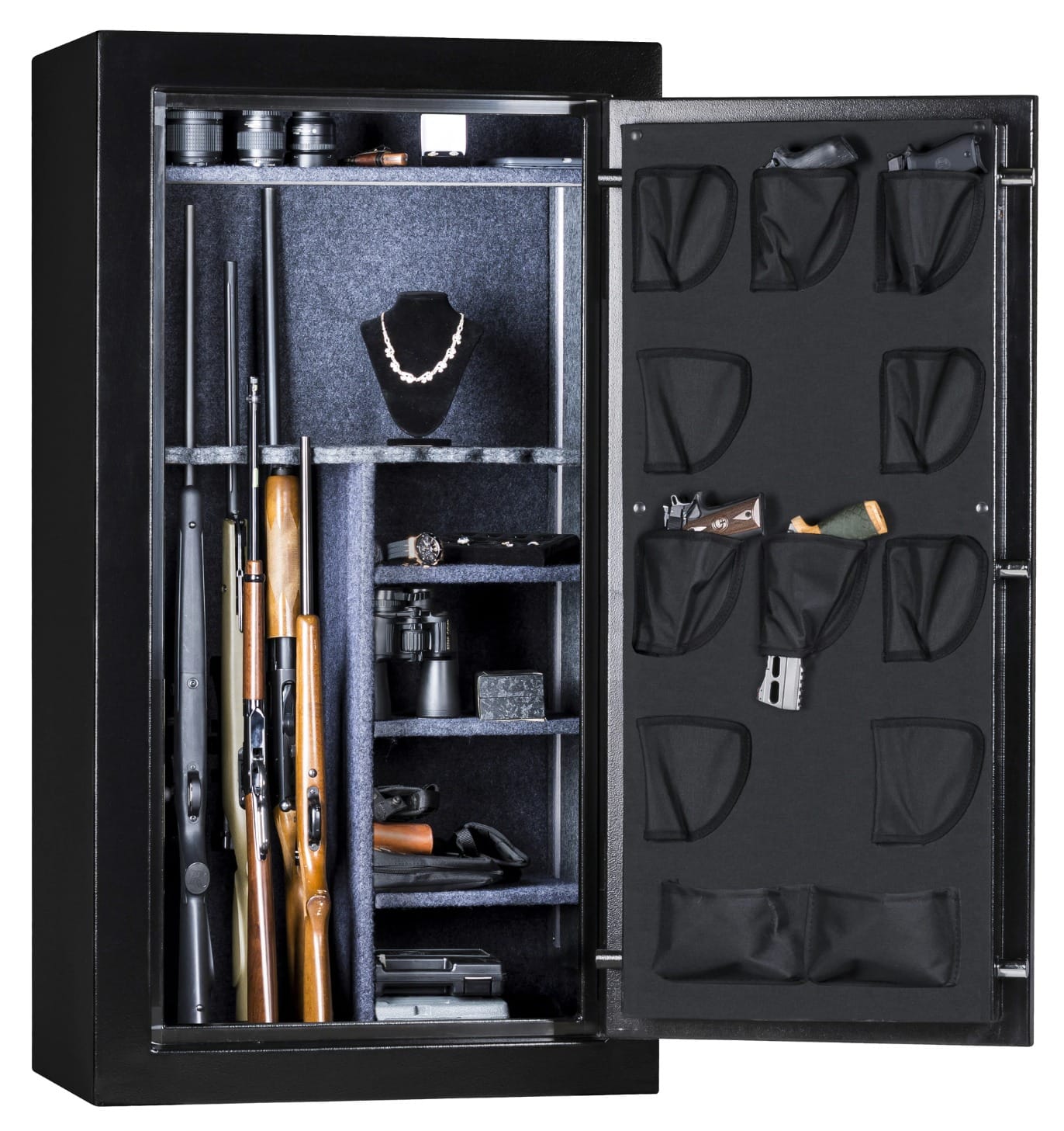 Kodiak Gun Safe for Rifles & Pistols, KBX5629 by Rhino Metals with New SafeX Security System, Safely Stores 42 Long Guns & 9 Handguns, Door Organizer for Handguns & Ammo, 390lbs customer photo 2
